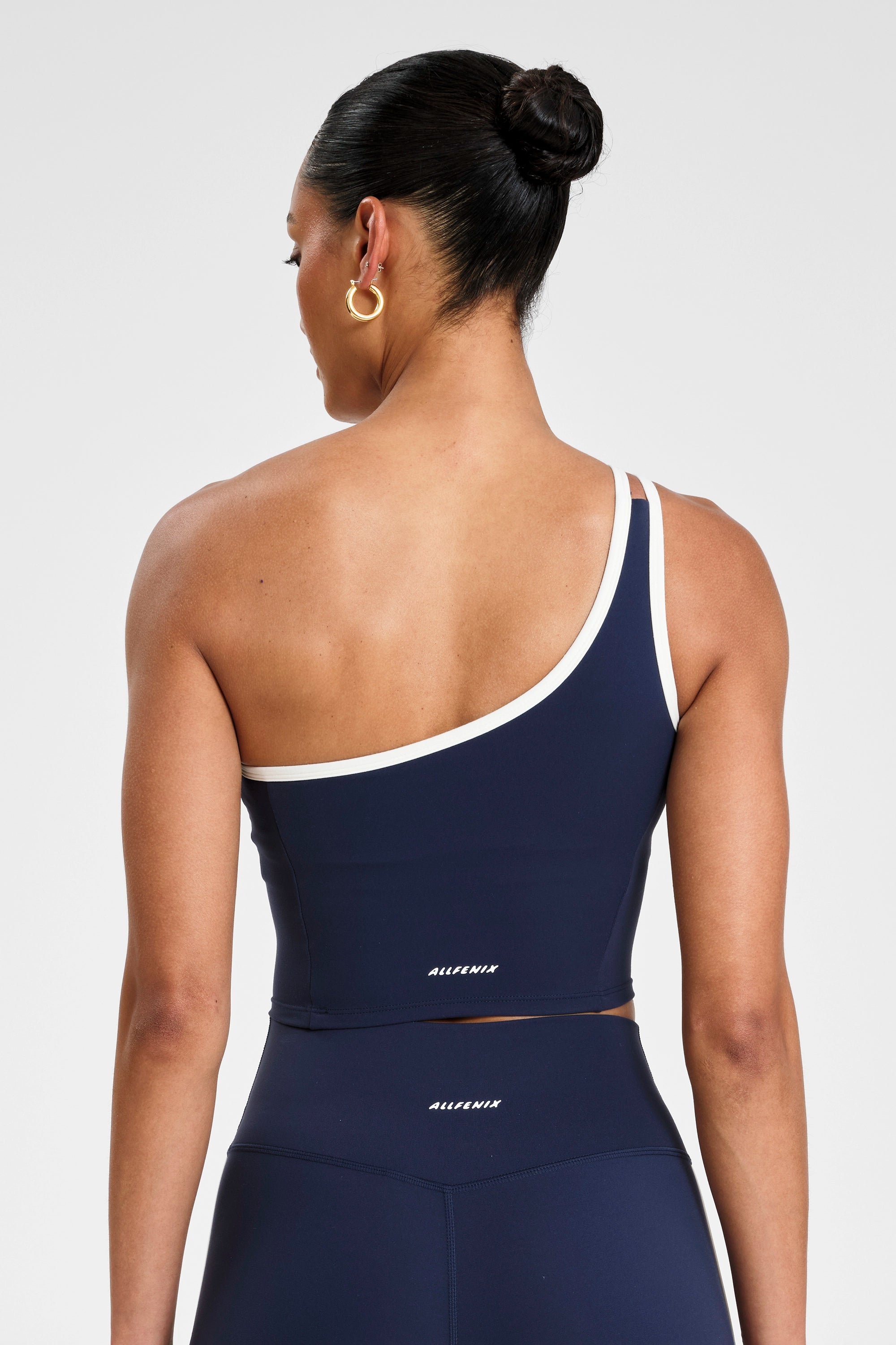 ALLFENIX CloudCore Contrast One Shoulder Tank