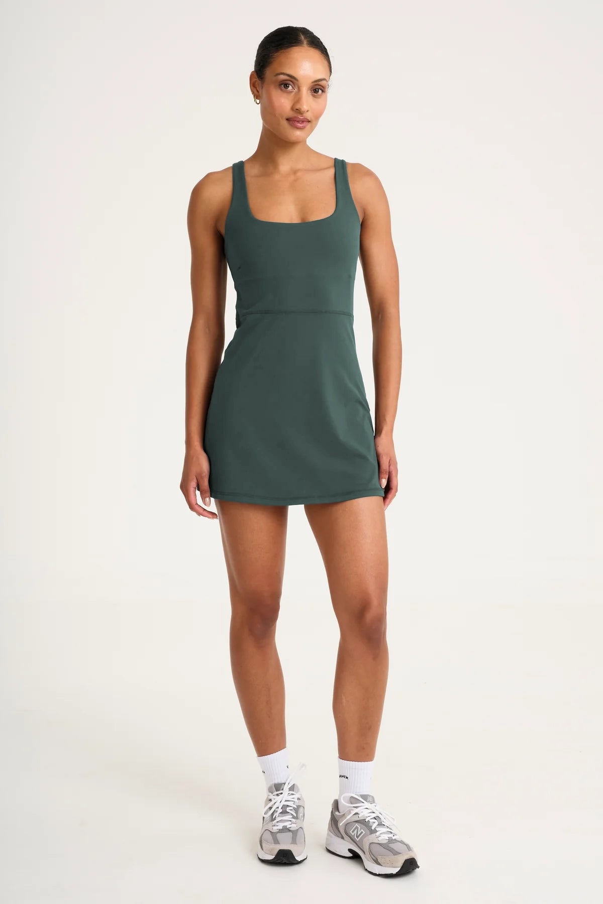 ALLFENIX CloudCore Square Neck Dress