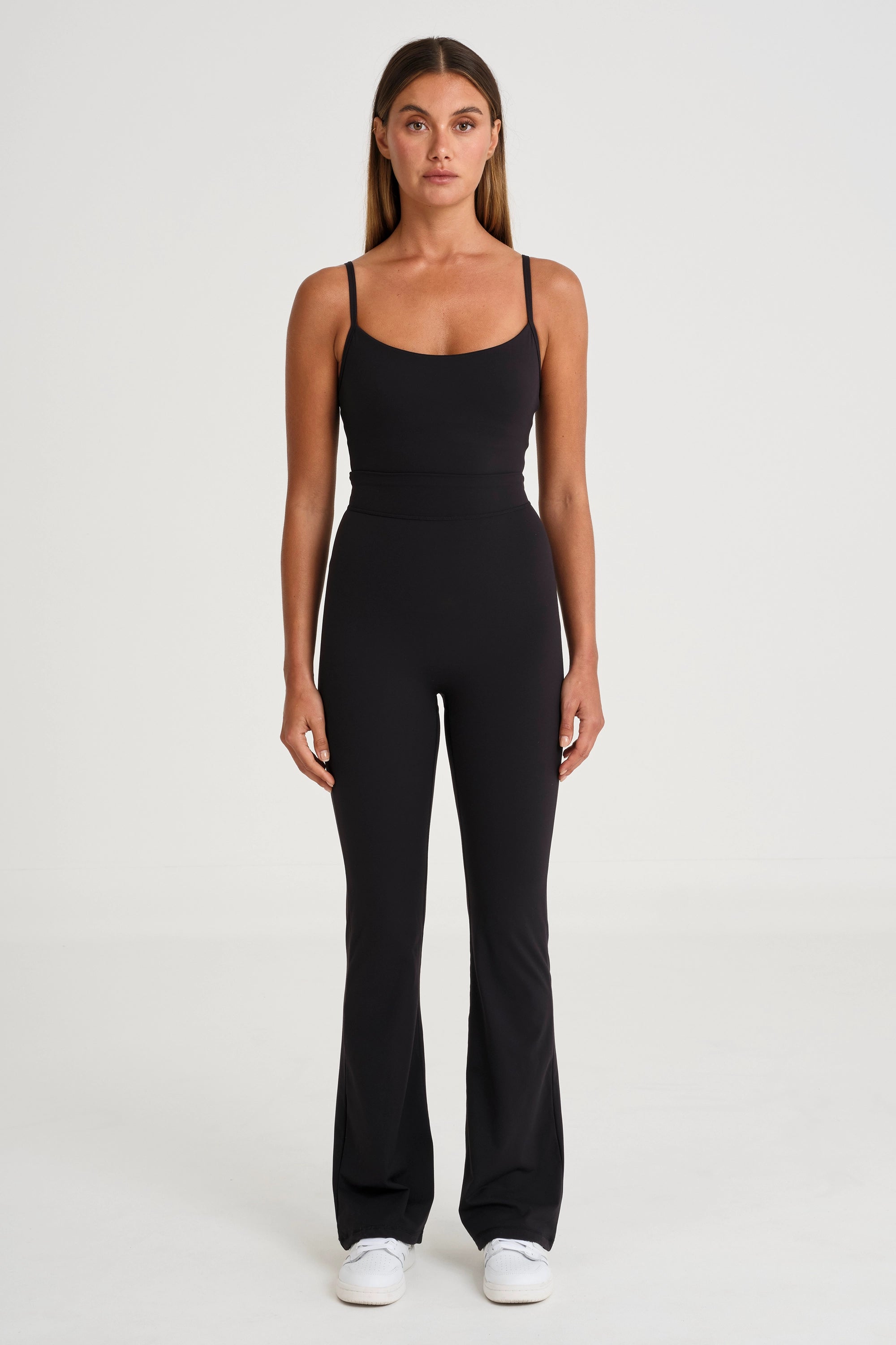 ALLFENIX CloudCore Scoop Neck Flare Jumpsuit