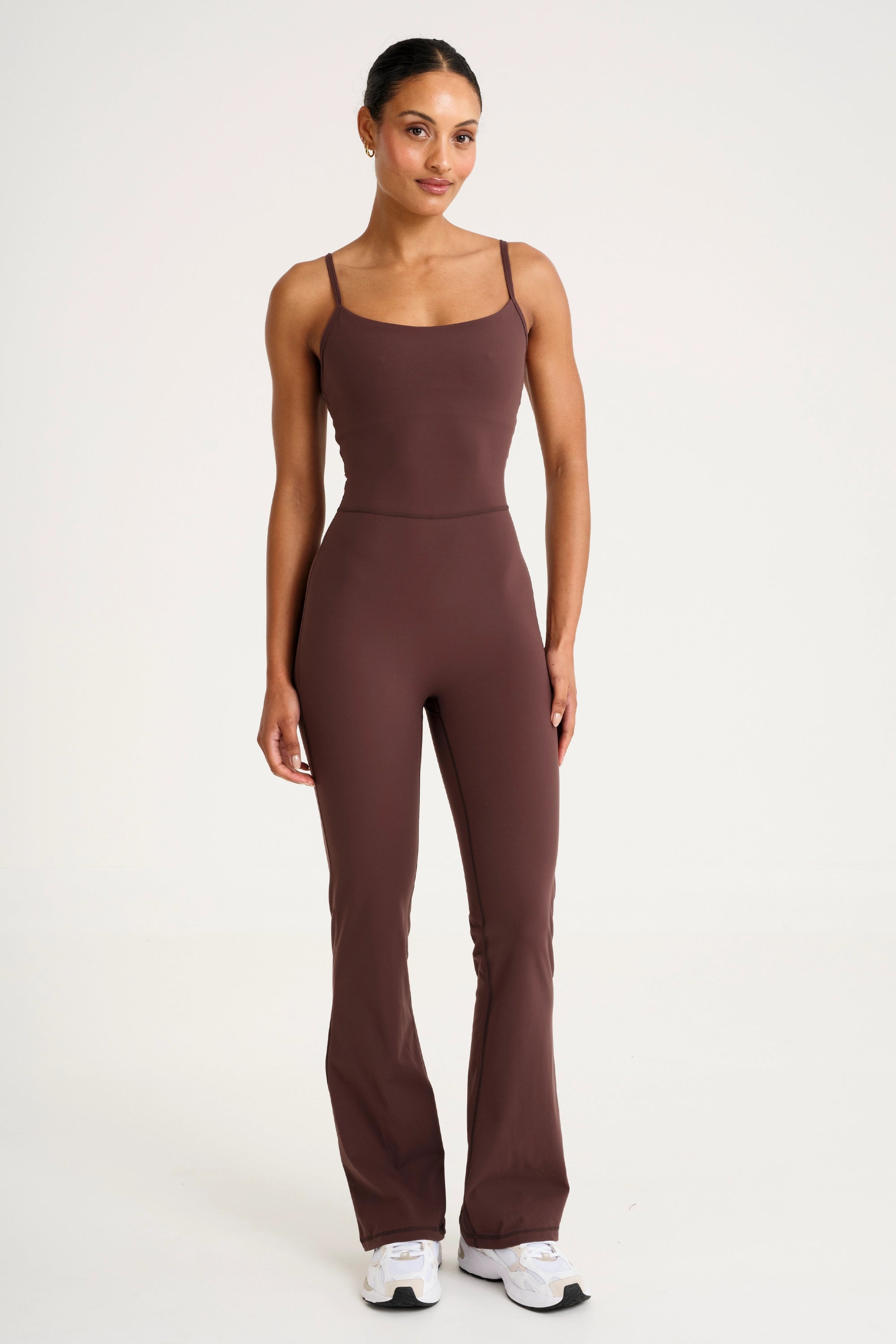 ALLFENIX CloudCore Scoop Neck Flare Jumpsuit