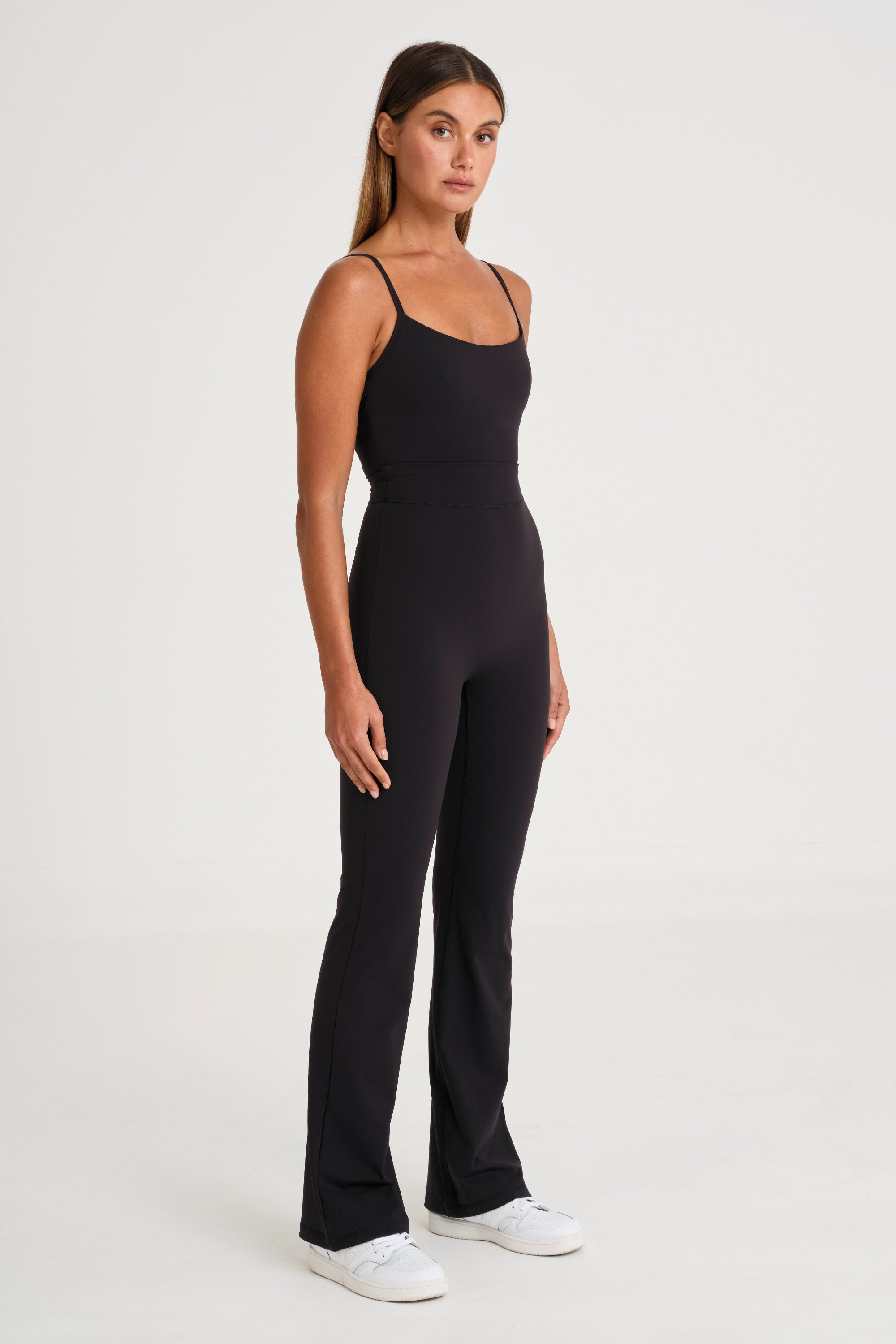 ALLFENIX CloudCore Scoop Neck Flare Jumpsuit