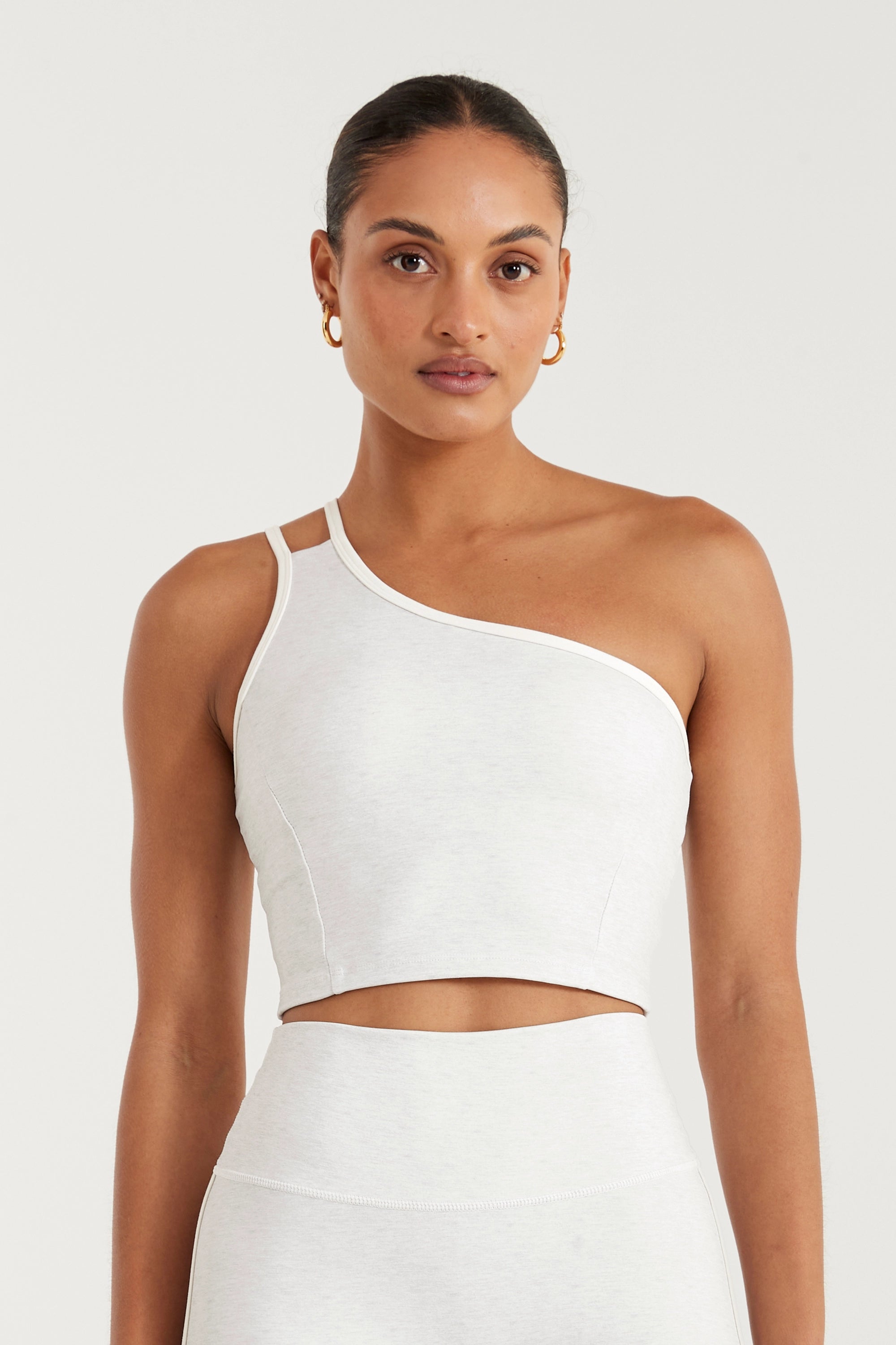 ALLFENIX CloudCore Contrast One Shoulder Tank