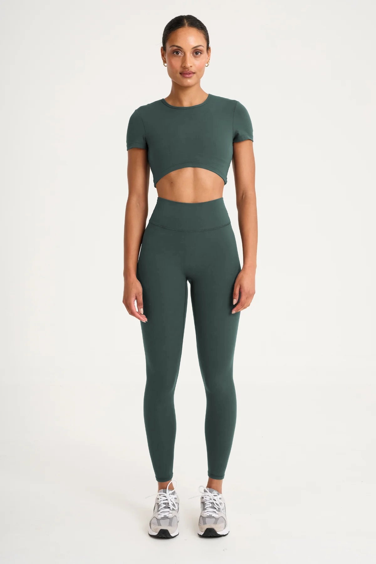 ALLFENIX CloudCore Cropped Built-In Bra Tee