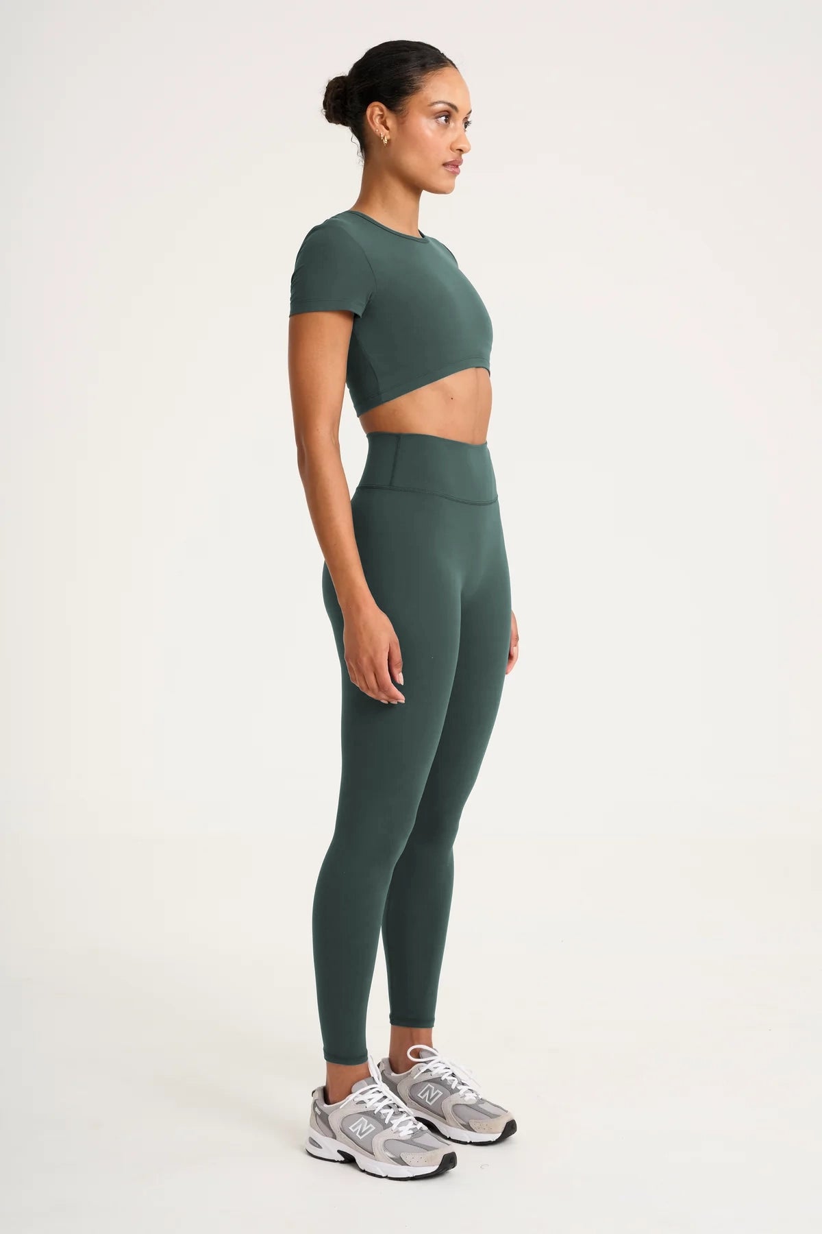 ALLFENIX CloudCore Cropped Built-In Bra Tee