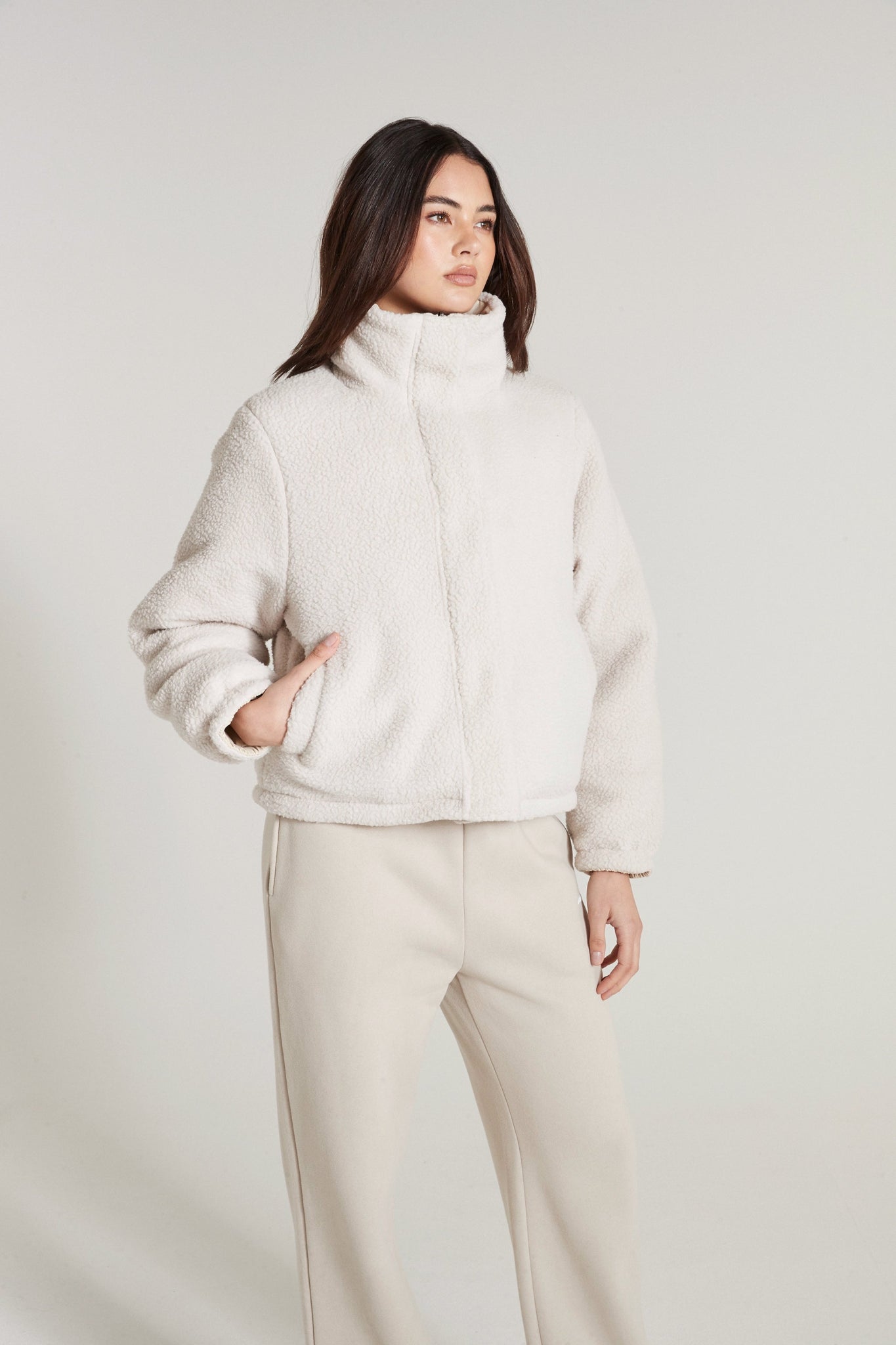 All Fenix Shearling Reversible Puffer Jacket - All Fenix