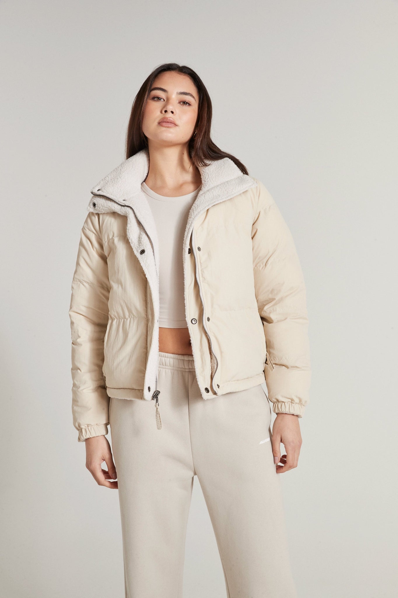 All Fenix Shearling Reversible Puffer Jacket - All Fenix