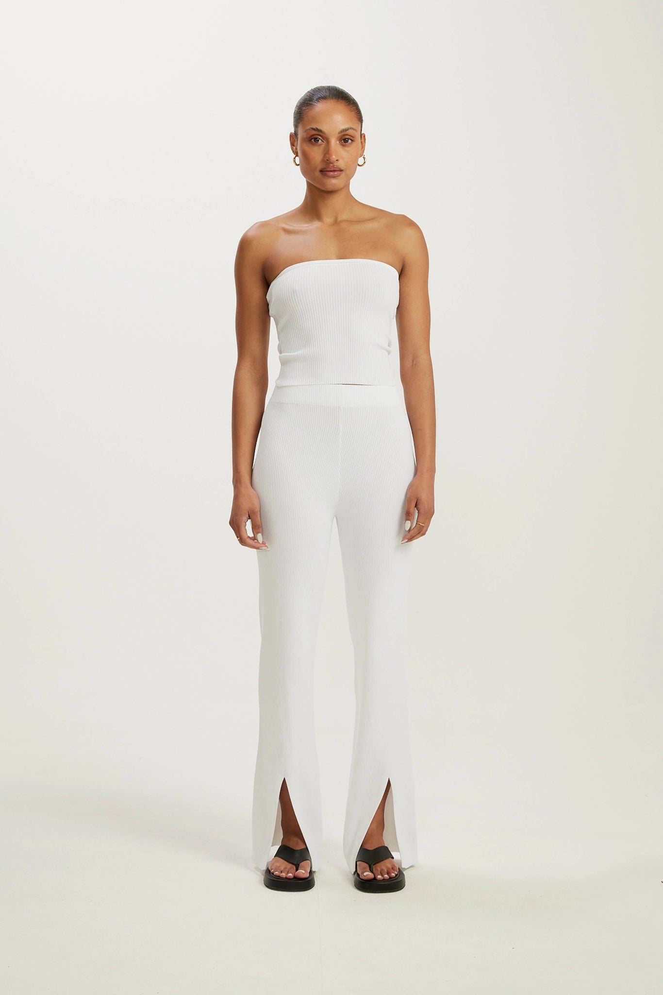 Amelia Rib Tube Top - All Fenix