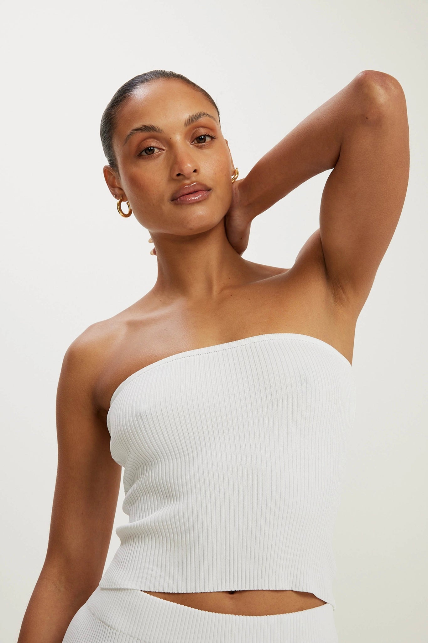 Amelia Rib Tube Top - All Fenix