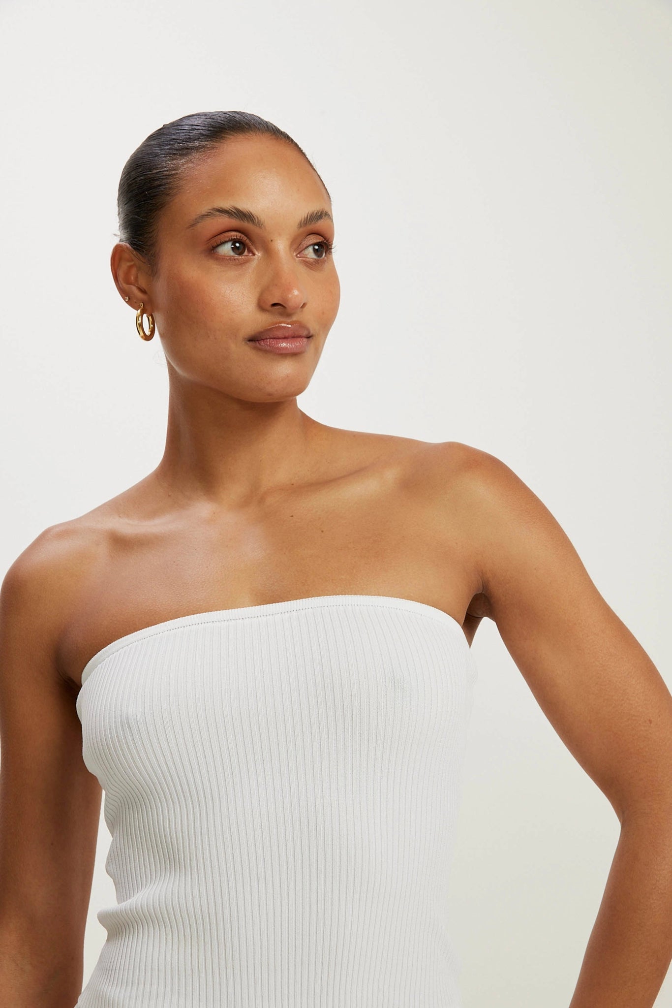 Amelia Rib Tube Top - All Fenix