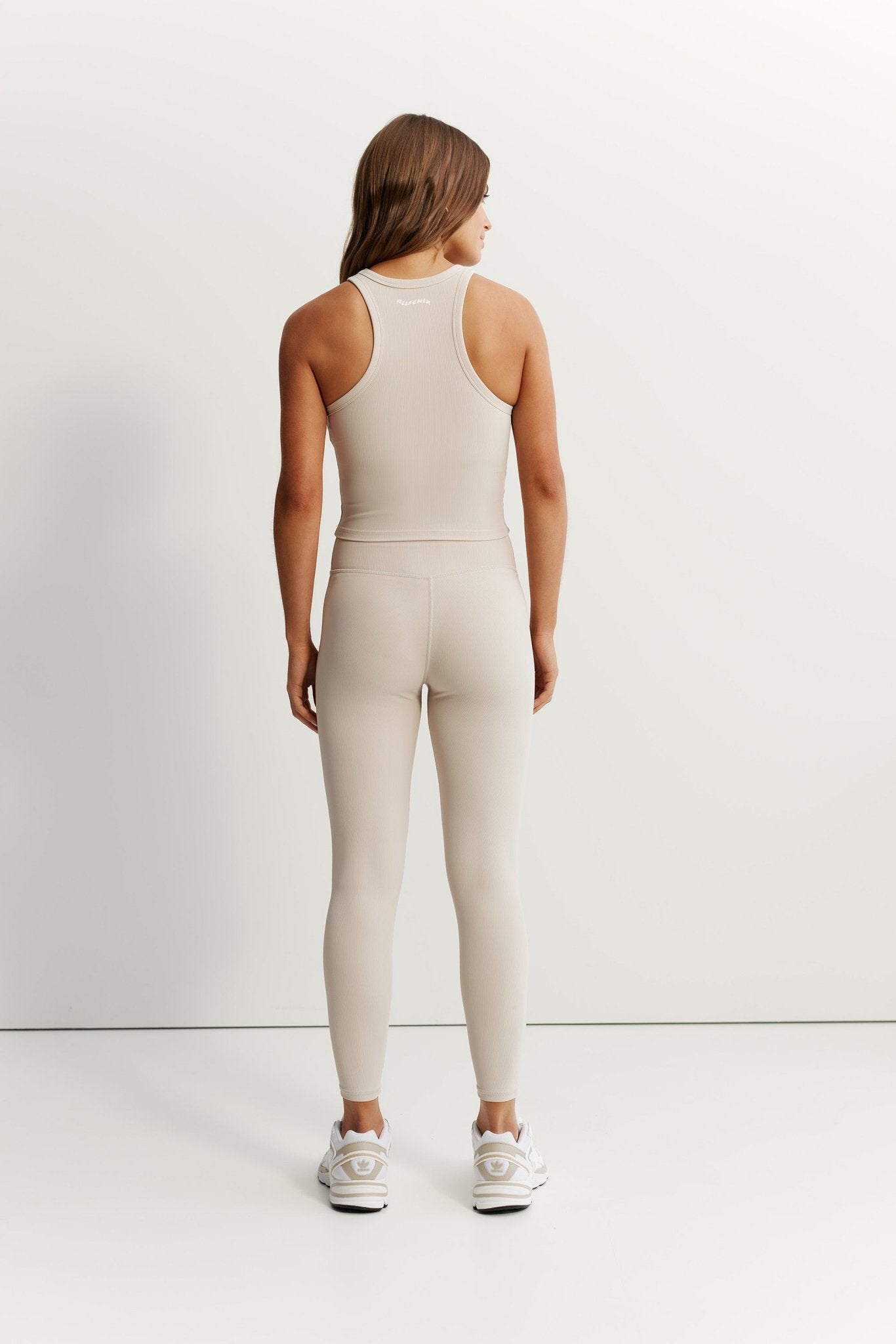 Eco Rib 7/8 Leggings (Stone) - All Fenix