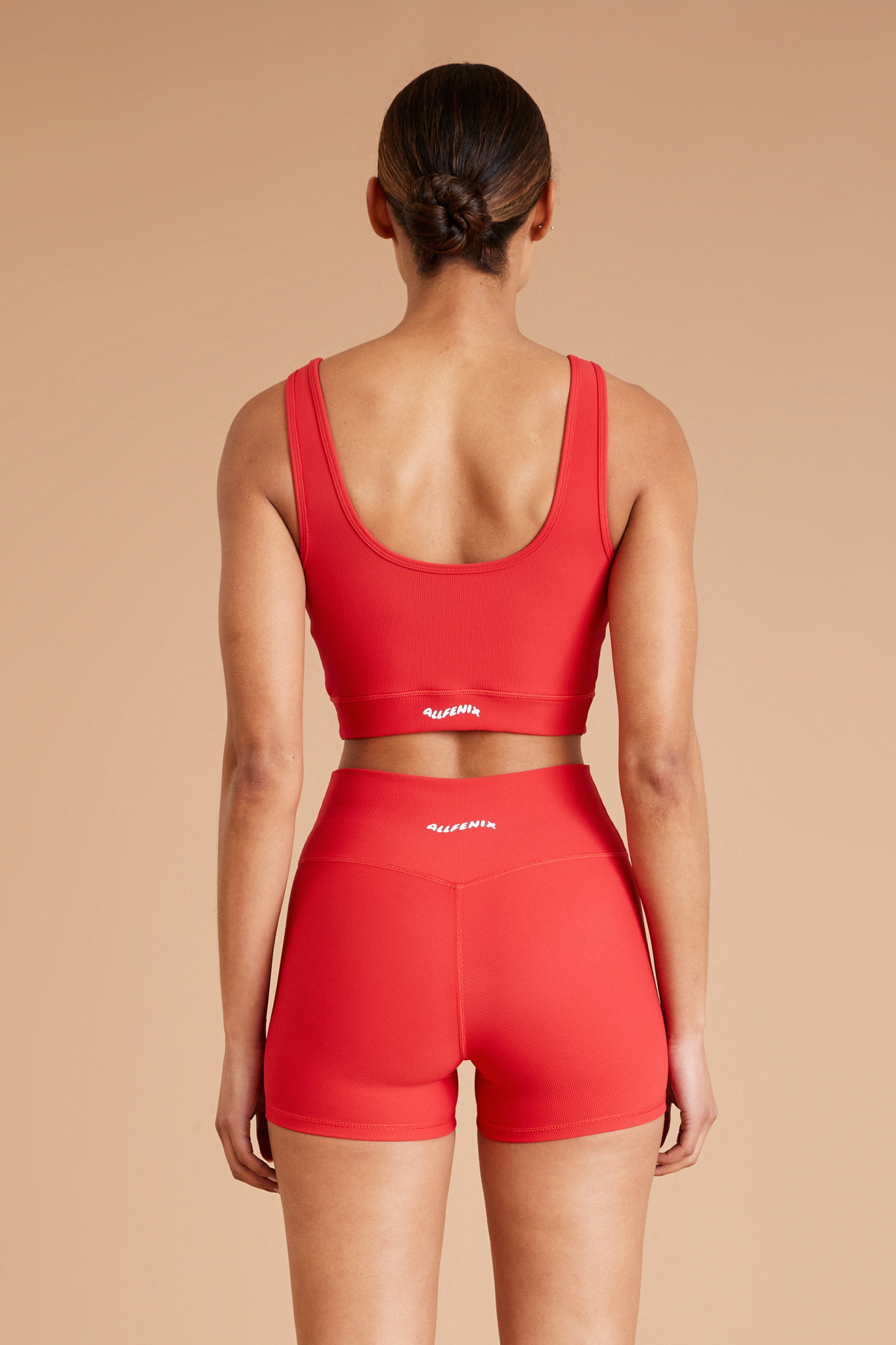 Eco Rib 4" Bike Shorts (Watermelon) - All Fenix