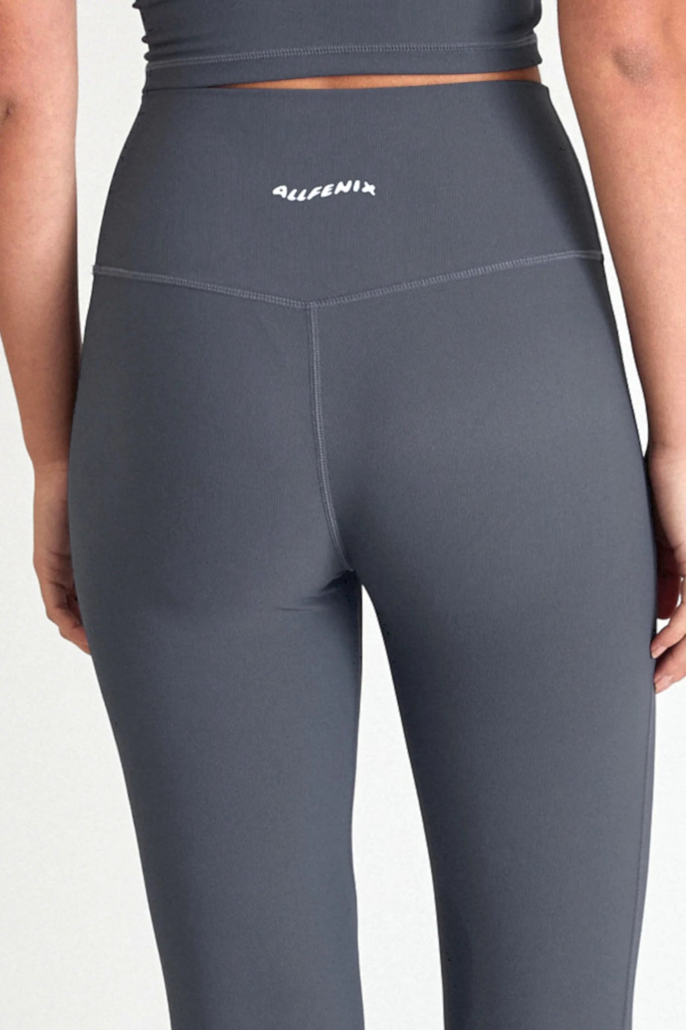 Eco Rib 7/8 Leggings (Steel) - All Fenix