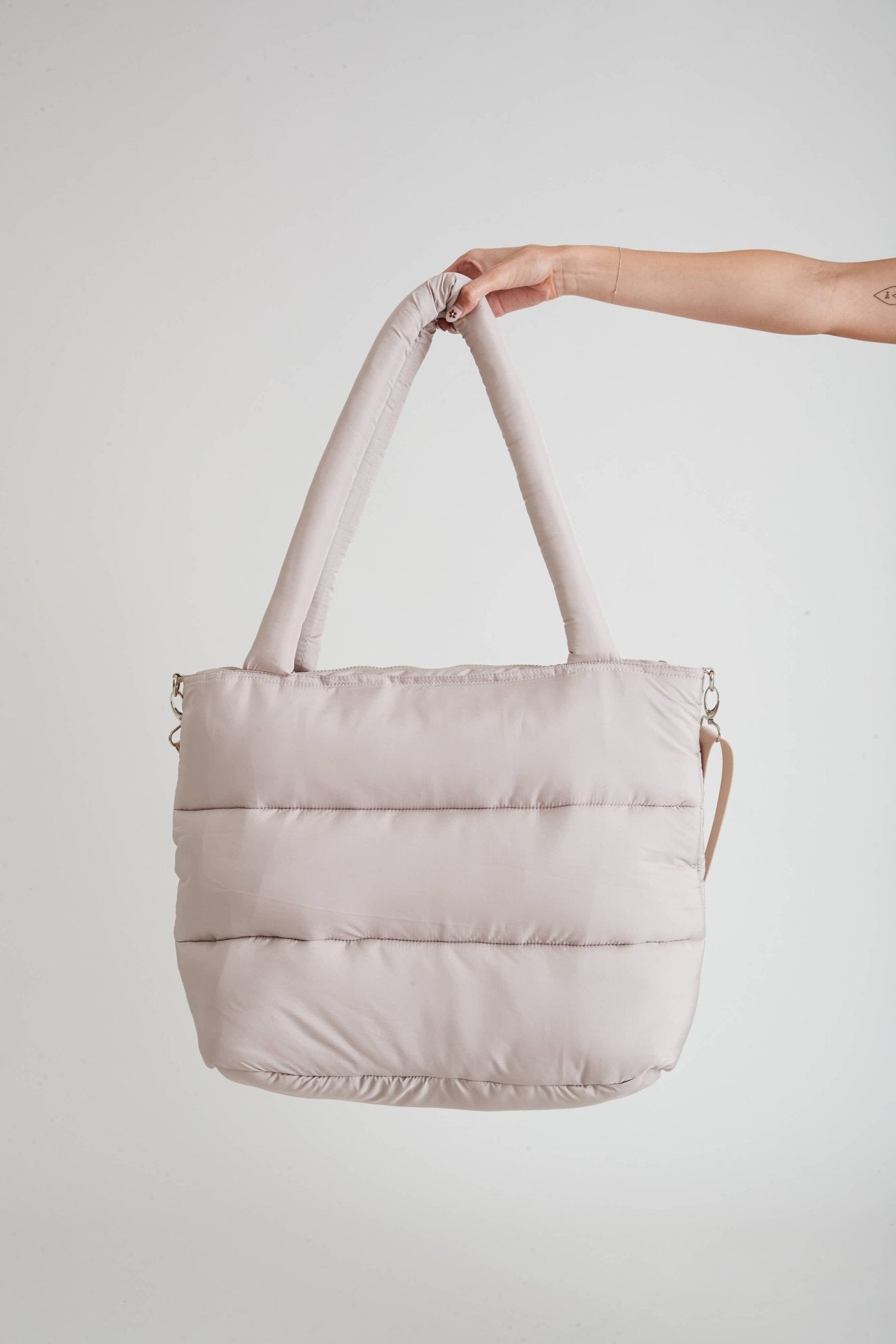 Puffer Bag (Beige) - All Fenix