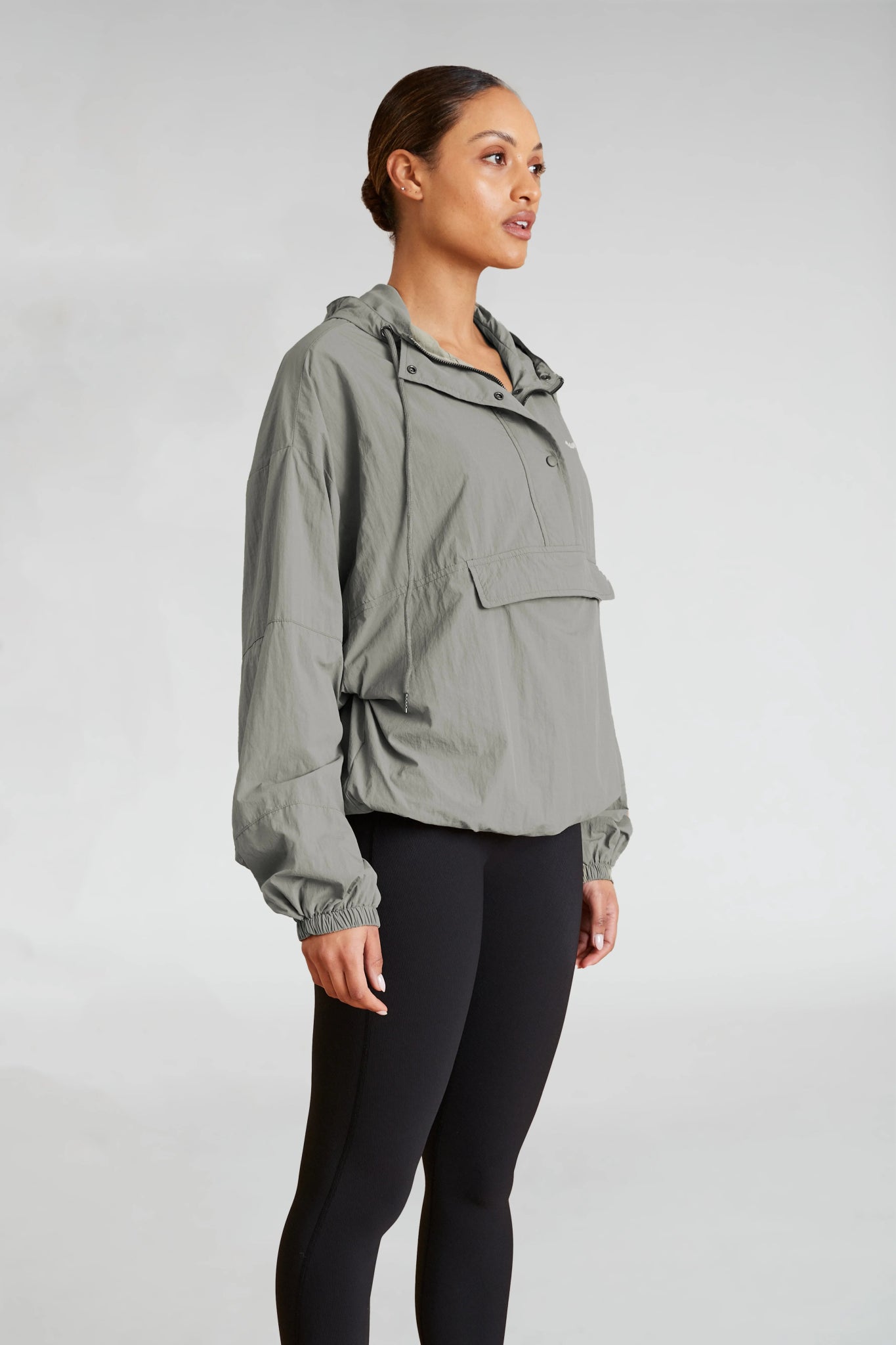 Sunny Spray 1/2 Zip Jacket (Olive) - All Fenix