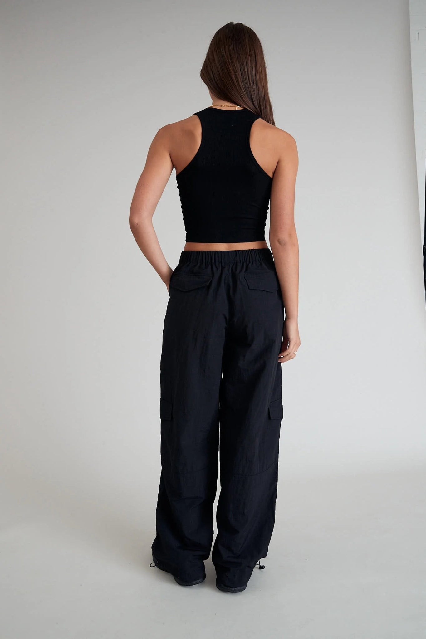 Sunny Spray Cargo Pant (Black) - All Fenix
