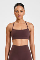 ALLFENIX CloudCore™ Y-Back Sports Bra - Espresso