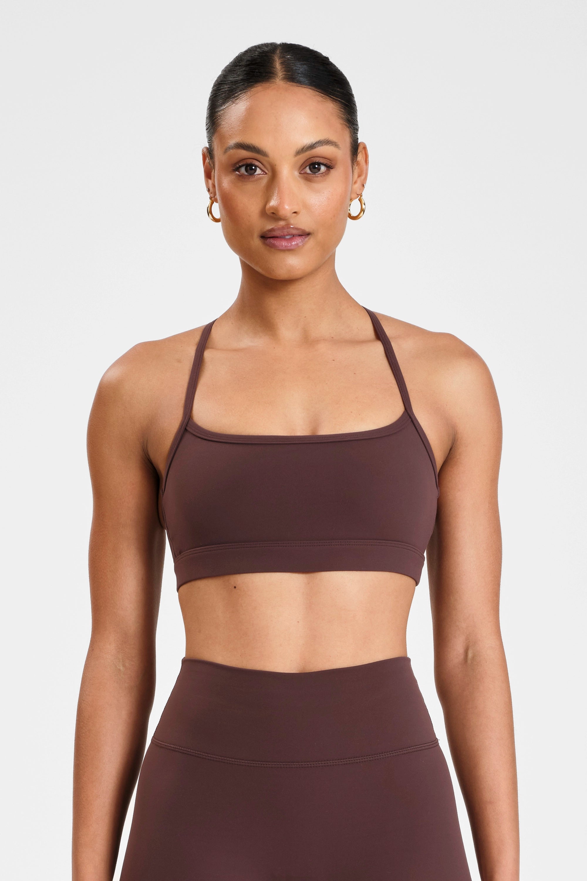 ALLFENIX CloudCore™ Y-Back Sports Bra - Espresso