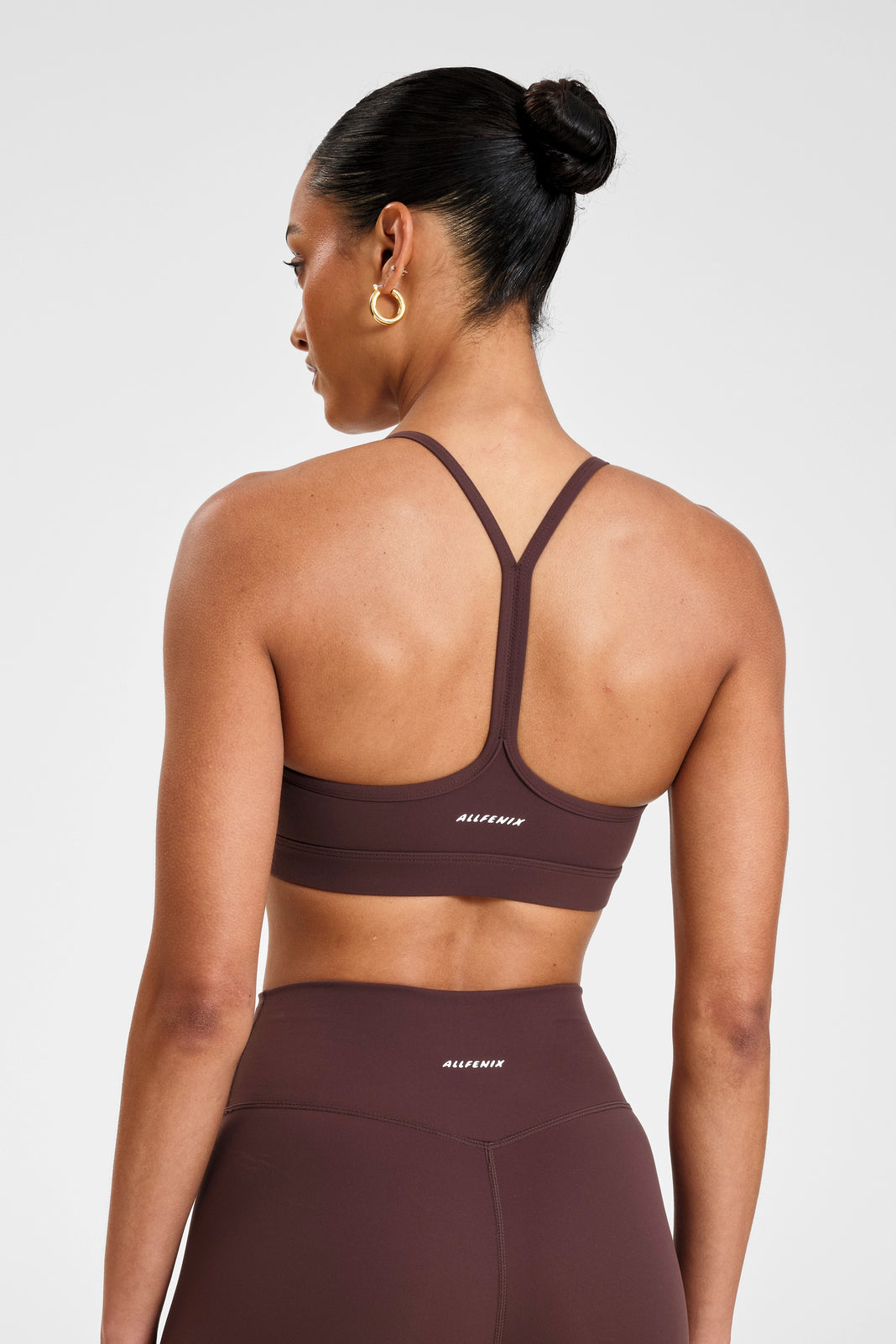 ALLFENIX CloudCore™ Y-Back Sports Bra - Espresso