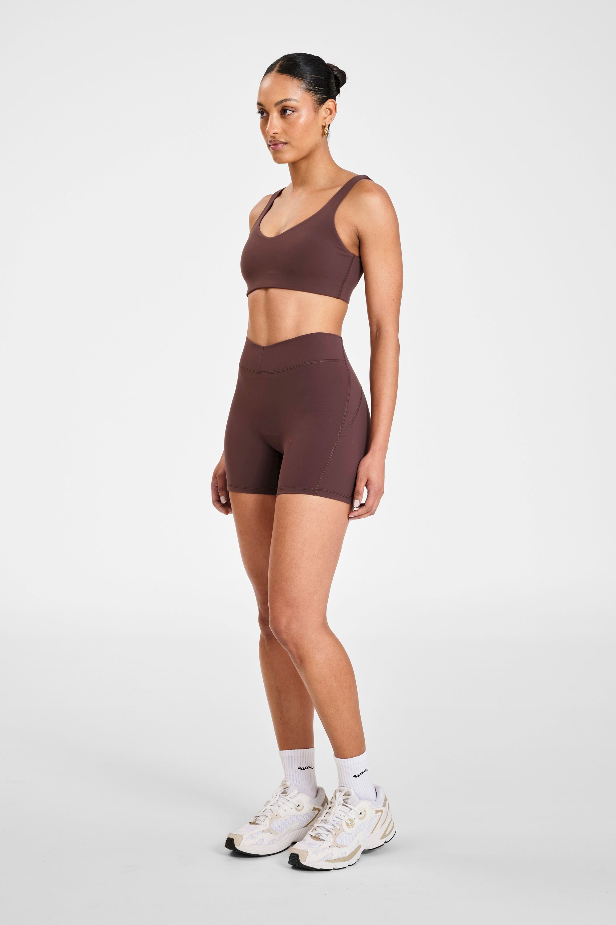 ALLFENIX CloudCore™ Sculpting 5" Bike Short - Espresso
