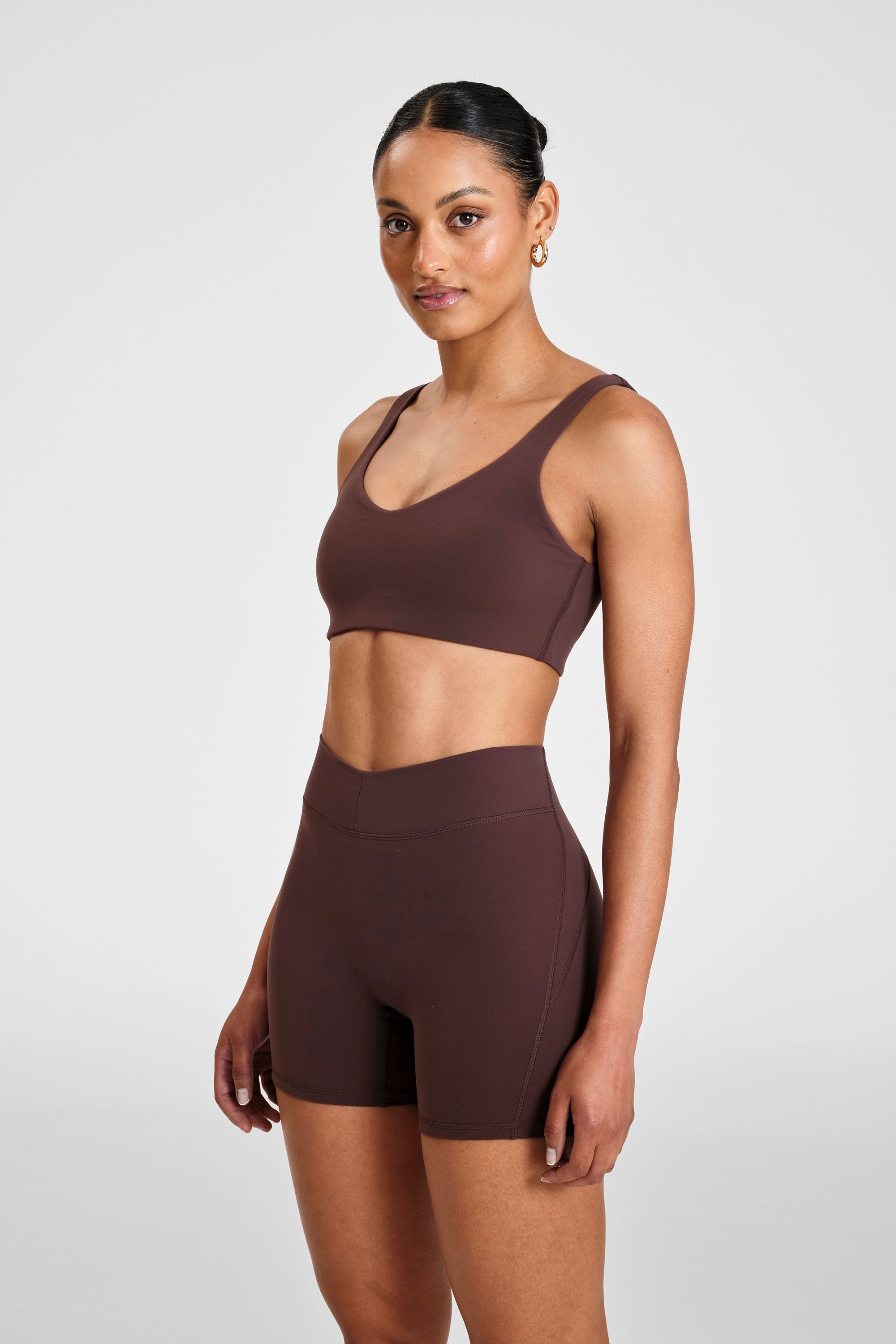ALLFENIX CloudCore™ Sculpting 5" Bike Short - Espresso