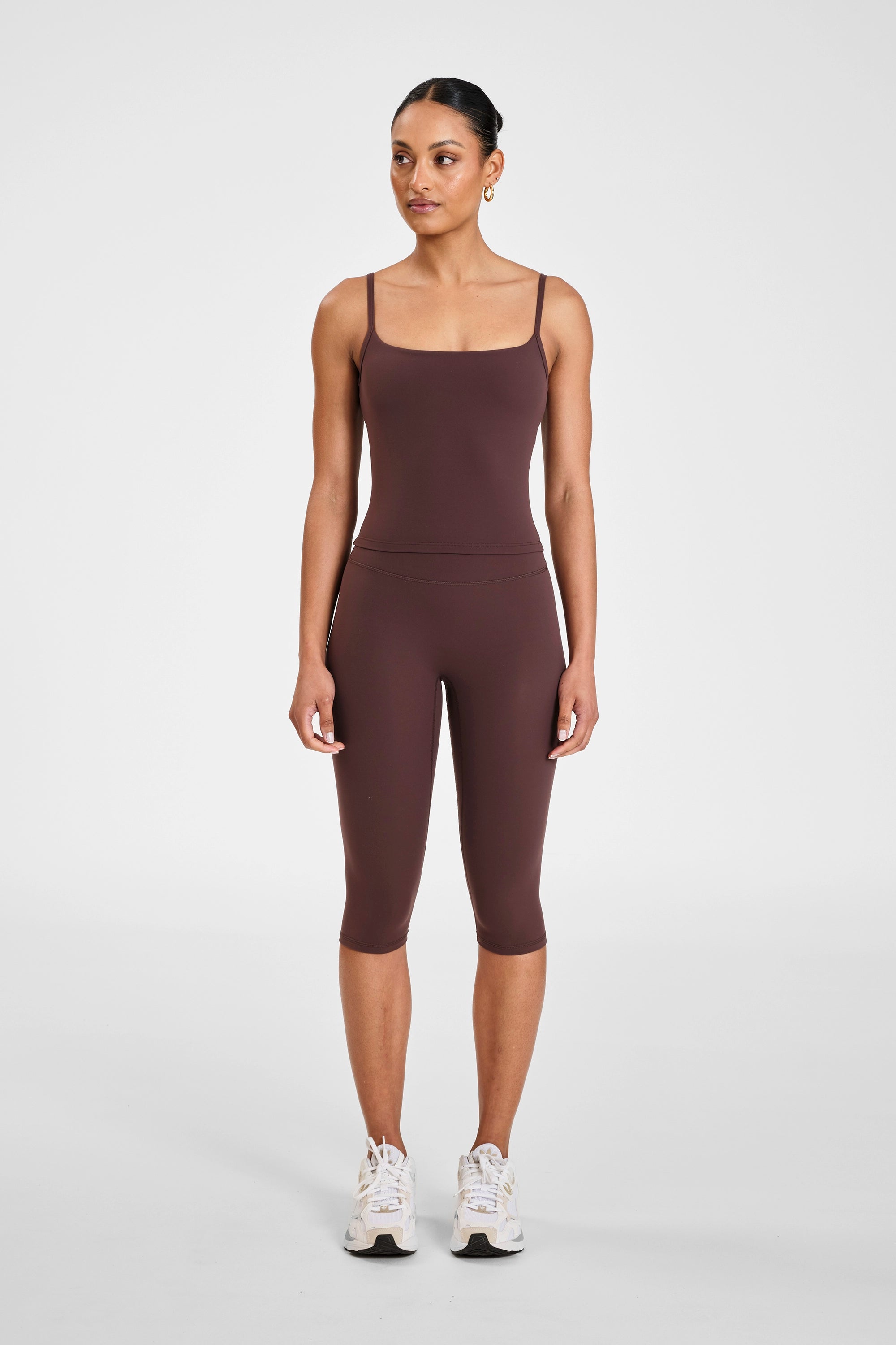 ALLFENIX CloudCore™ Capri Legging - Espresso