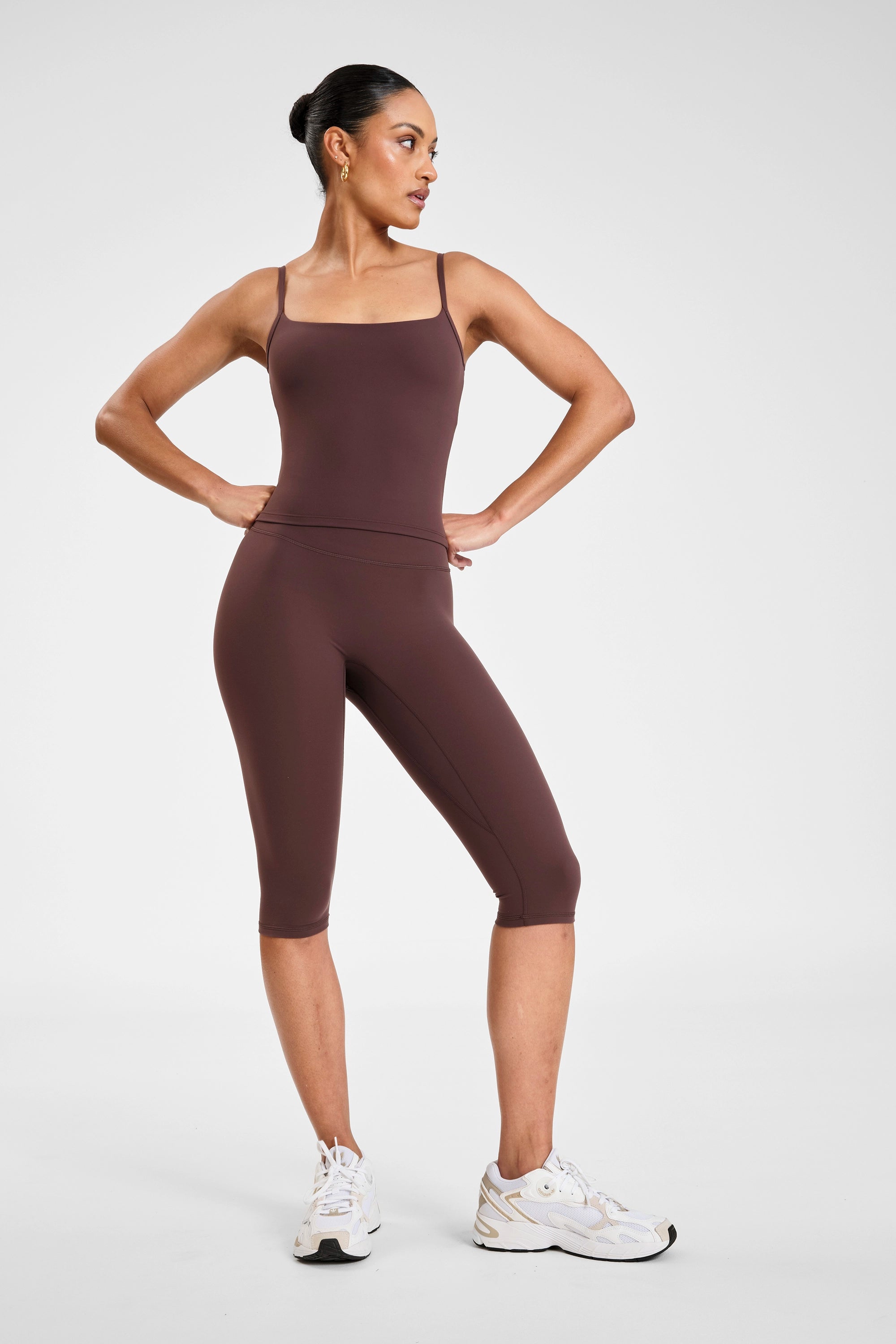 ALLFENIX CloudCore™ Capri Legging - Espresso