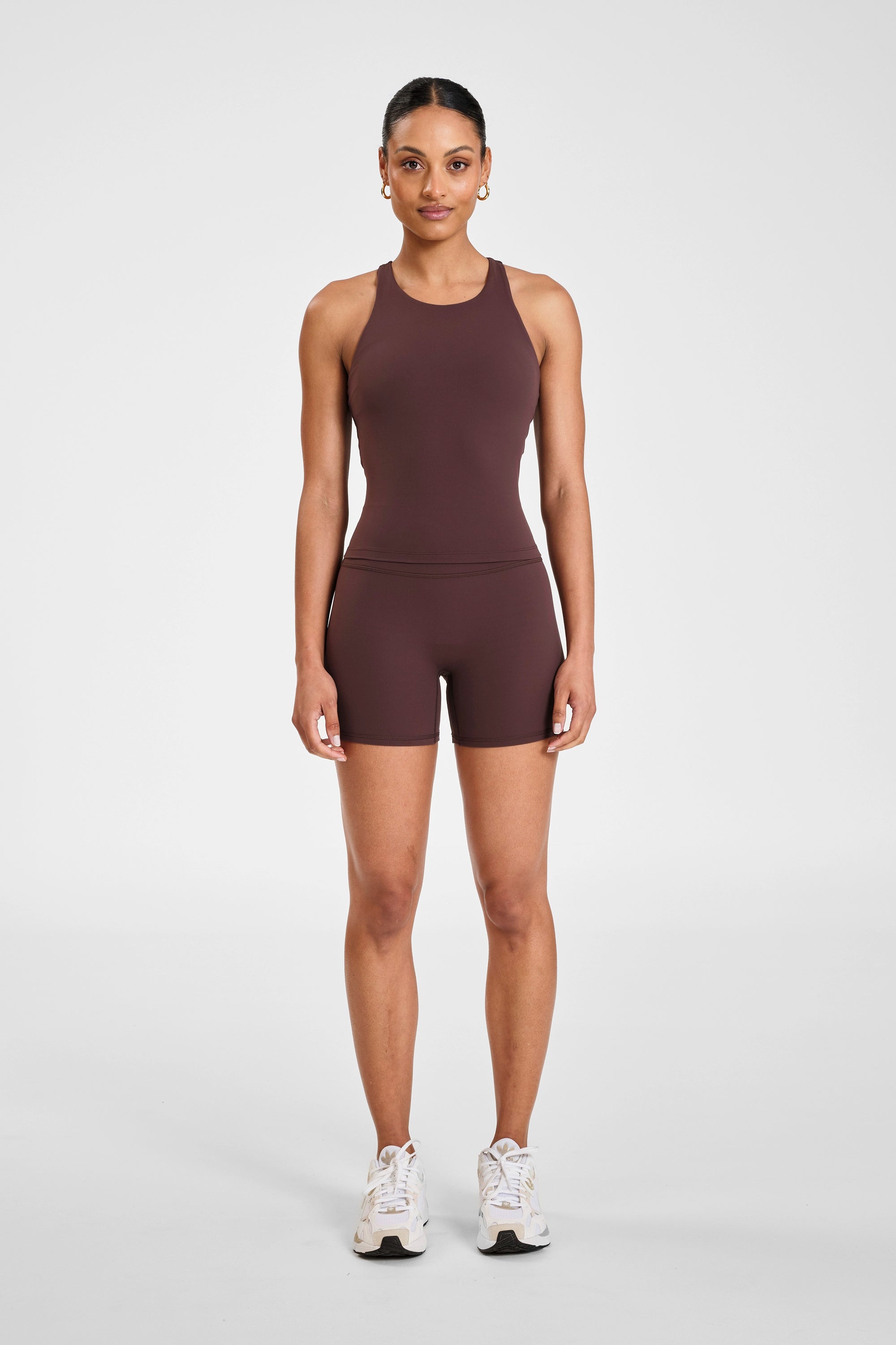 ALLFENIX CloudCore™ Racer Tank - Espresso