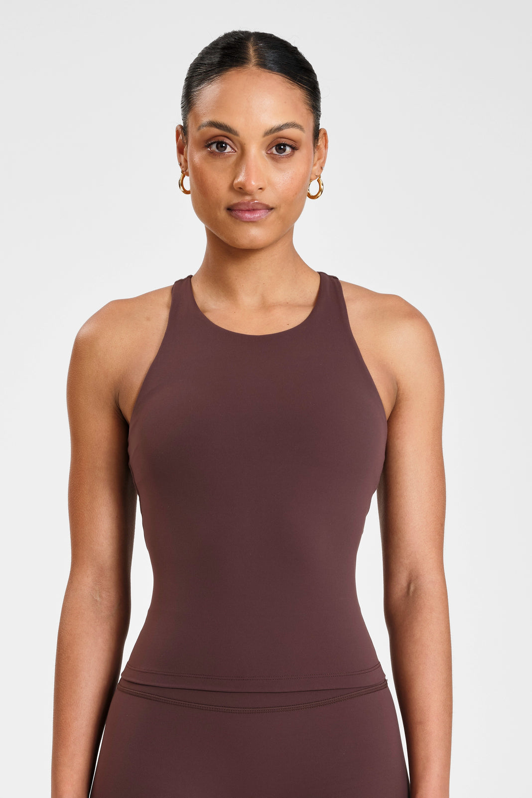 ALLFENIX CloudCore™ Racer Tank - Espresso