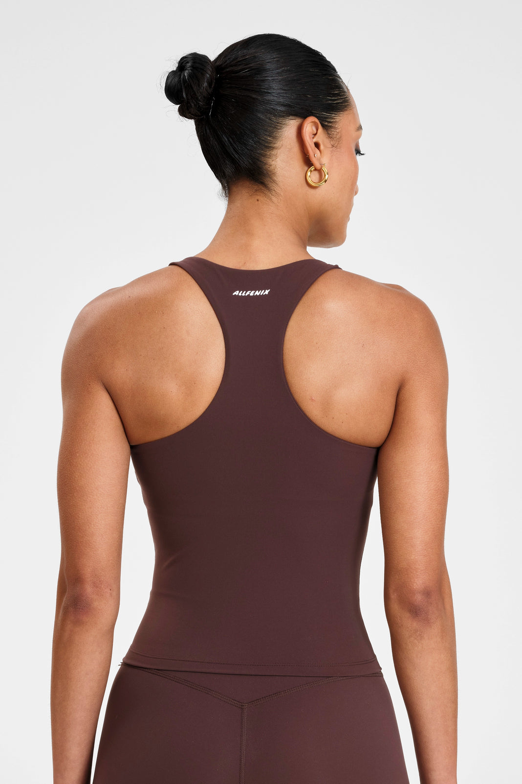ALLFENIX CloudCore™ Racer Tank - Espresso