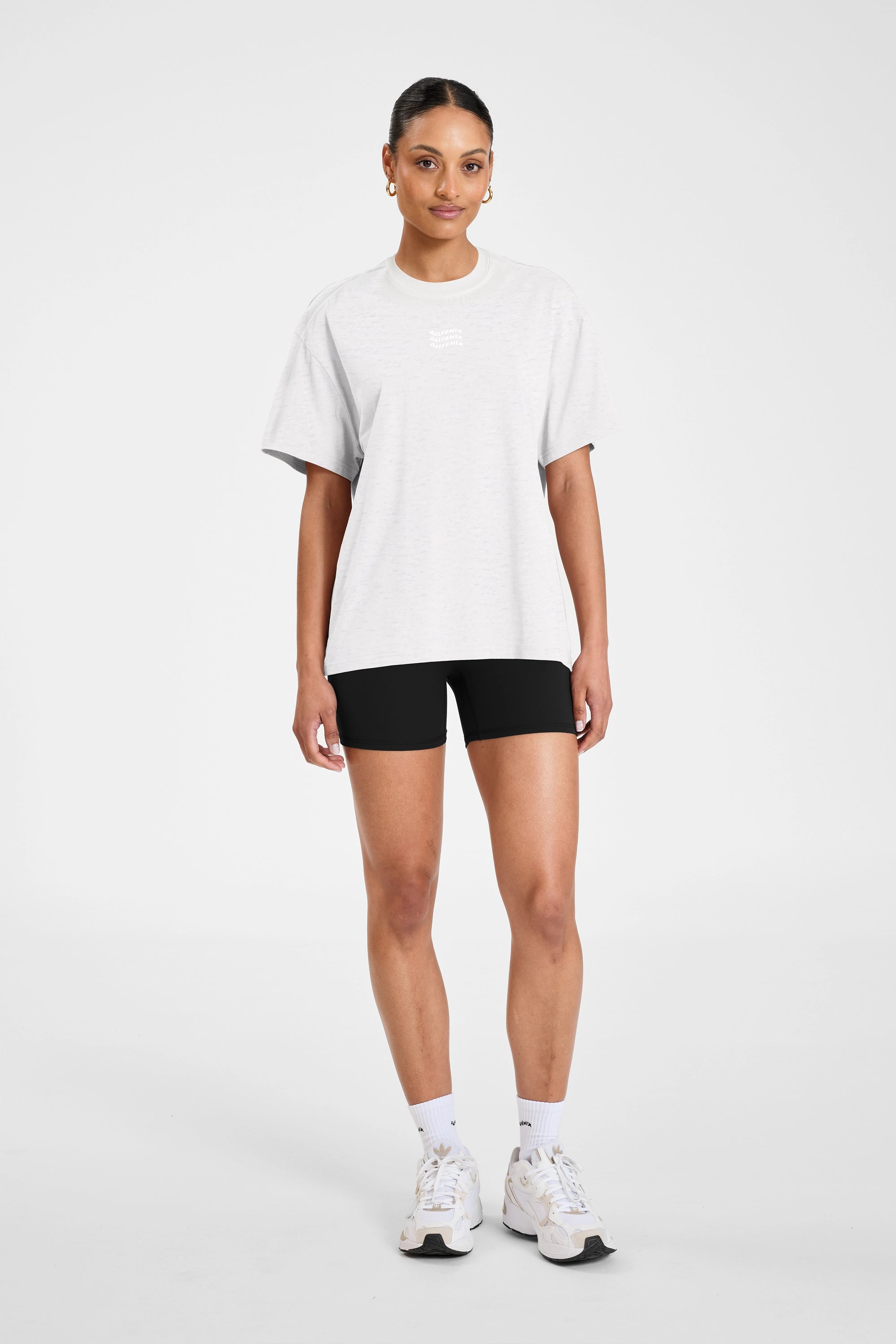 ALLFENIX Waves Logo Tee - White