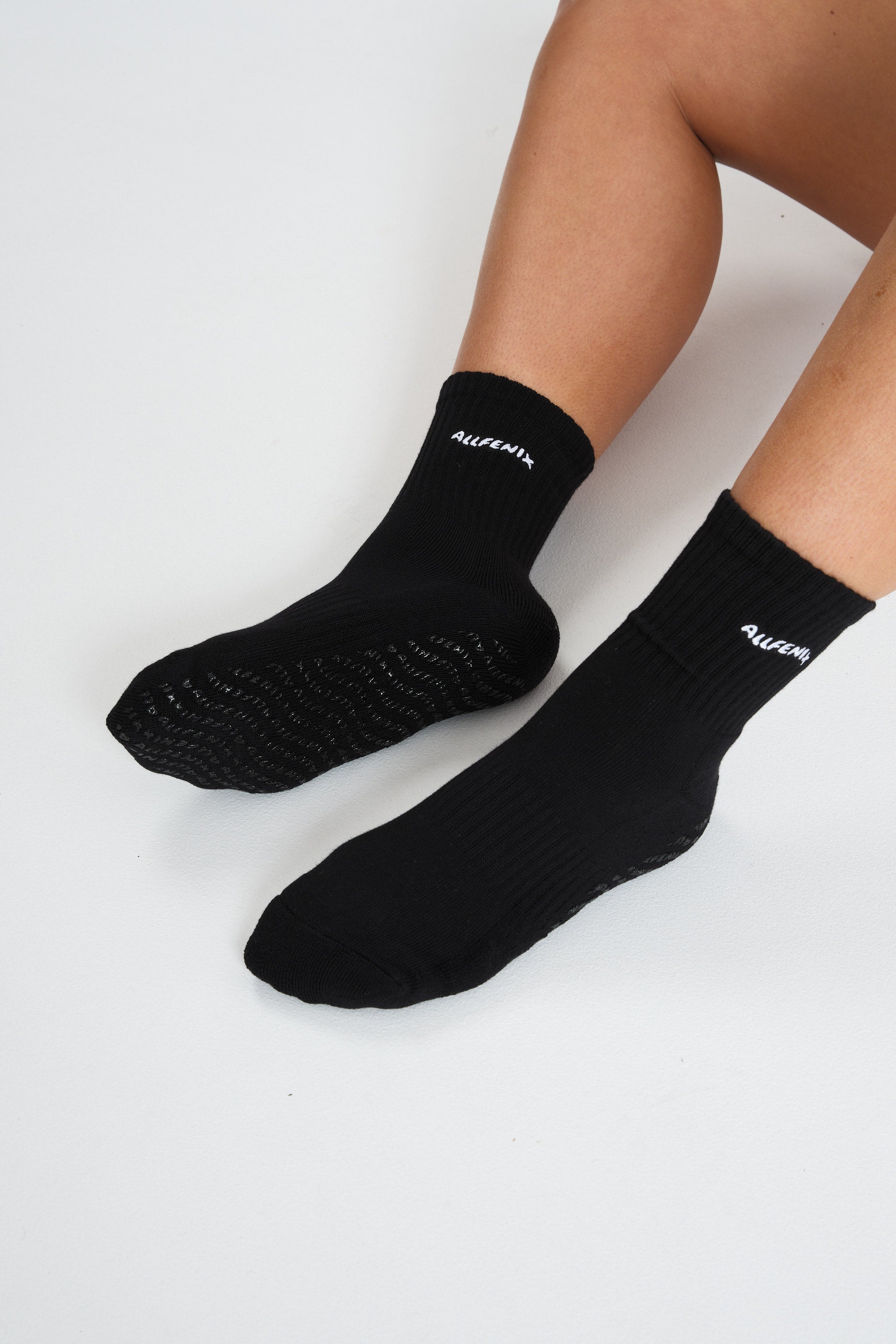 Pilates Grip Socks - Black