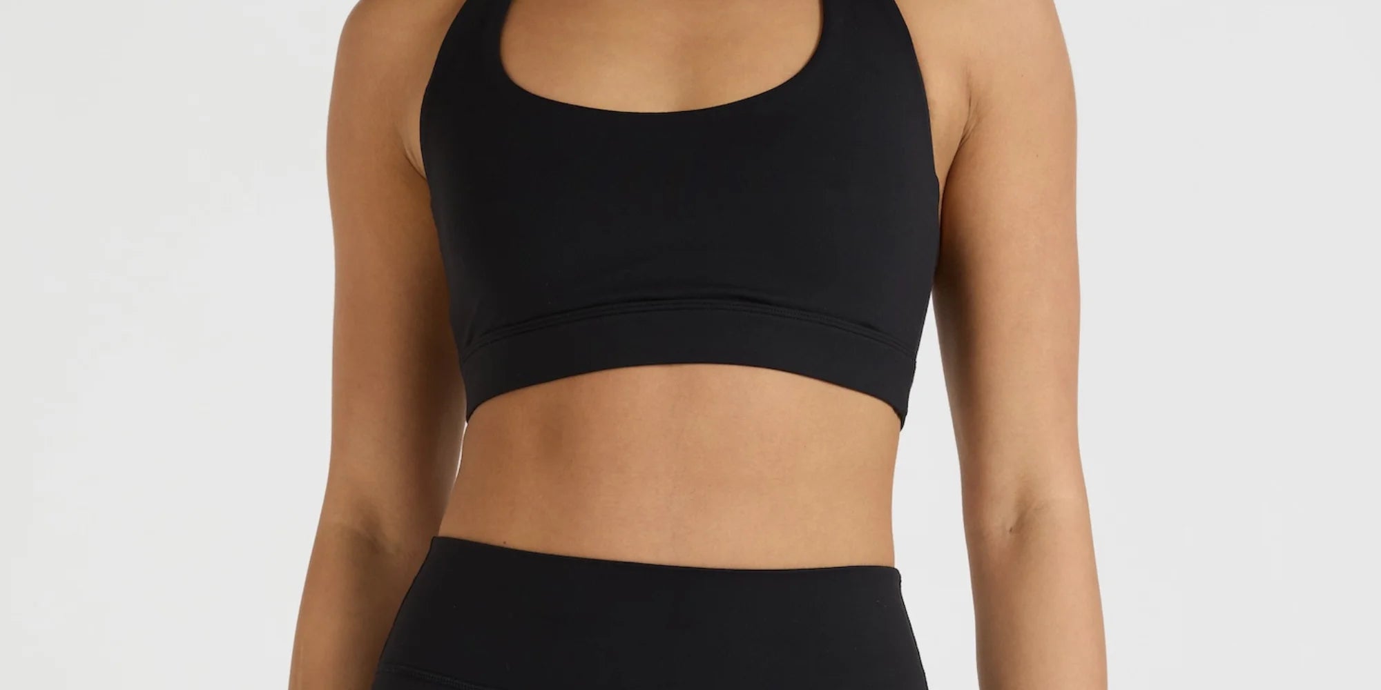 ALLFENIX CloudCore™ Halter Sports Bra - Black