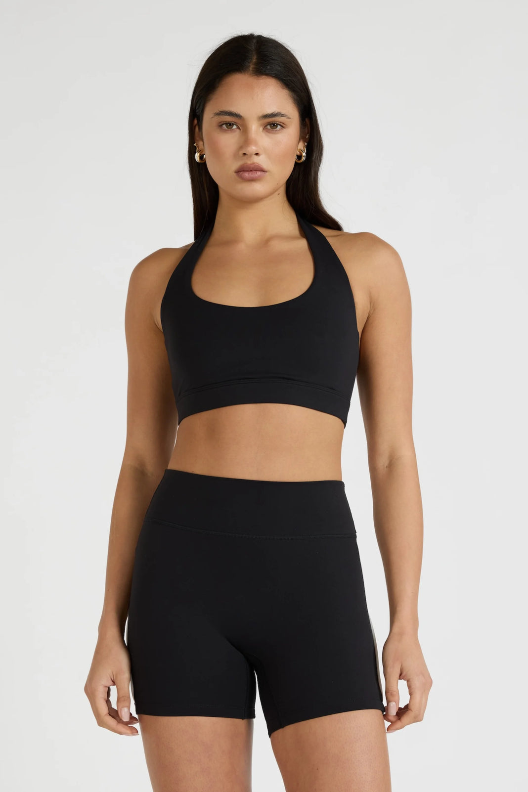 ALLFENIX CloudCore™ Halter Sports Bra - Black