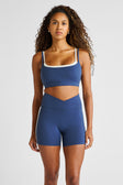 NEW ALLFENIX CloudCore™ Contrast Double Layer Sports Bra - Blue Indigo/Chalk