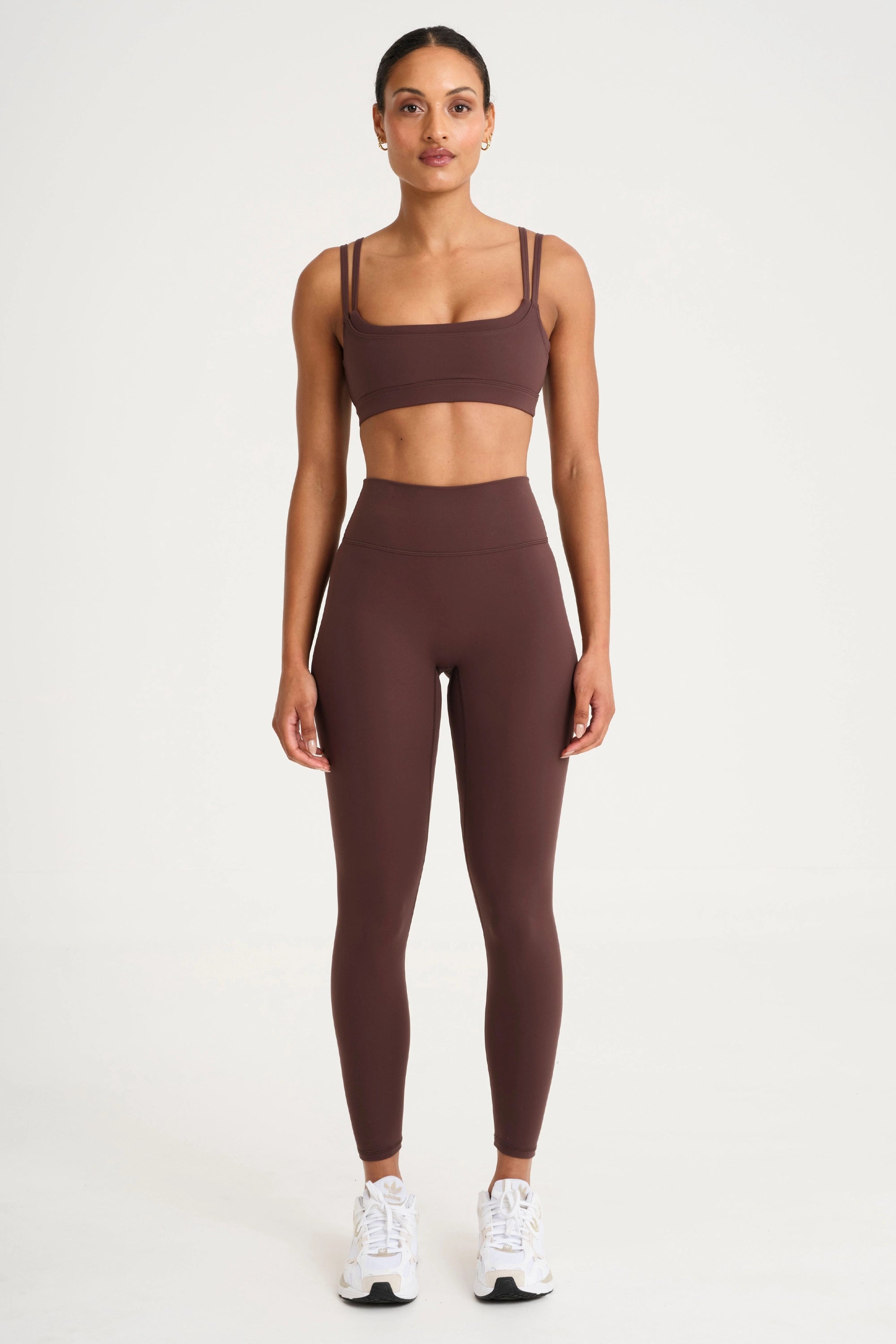 ALLFENIX CloudCore™ Double Layer Sports Bra - Espresso