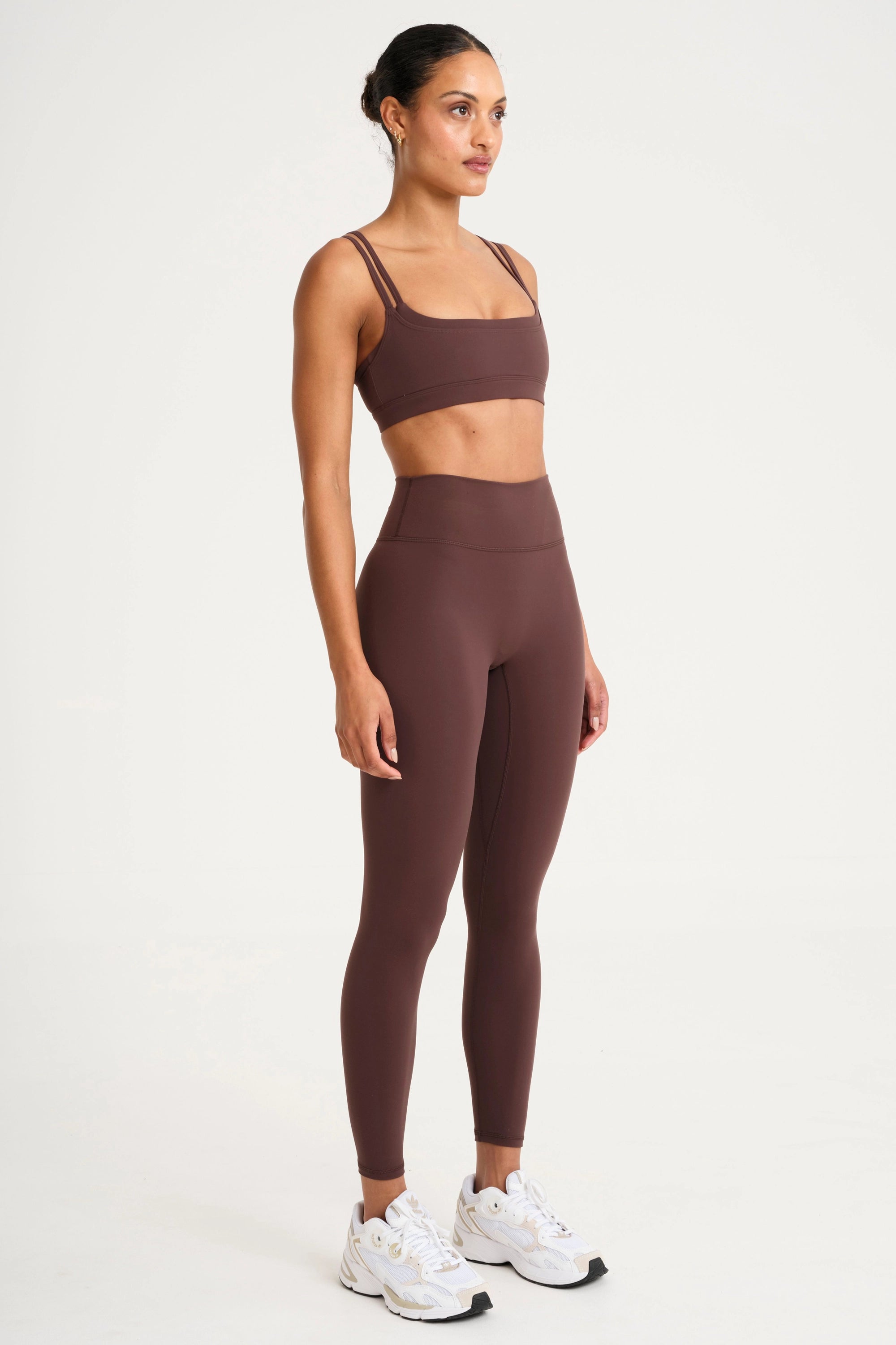 ALLFENIX CloudCore™ Double Layer Sports Bra - Espresso