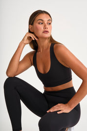 ALLFENIX CloudCore Scoop Neck Racer Back Sports Bra