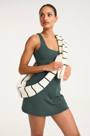 ALLFENIX CloudCore Square Neck Dress
