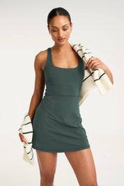ALLFENIX CloudCore Square Neck Dress