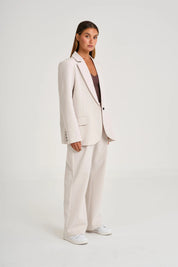 Pin Tuck Longline Pant