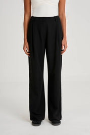 Pin Tuck Longline Pant