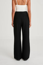 Pin Tuck Longline Pant