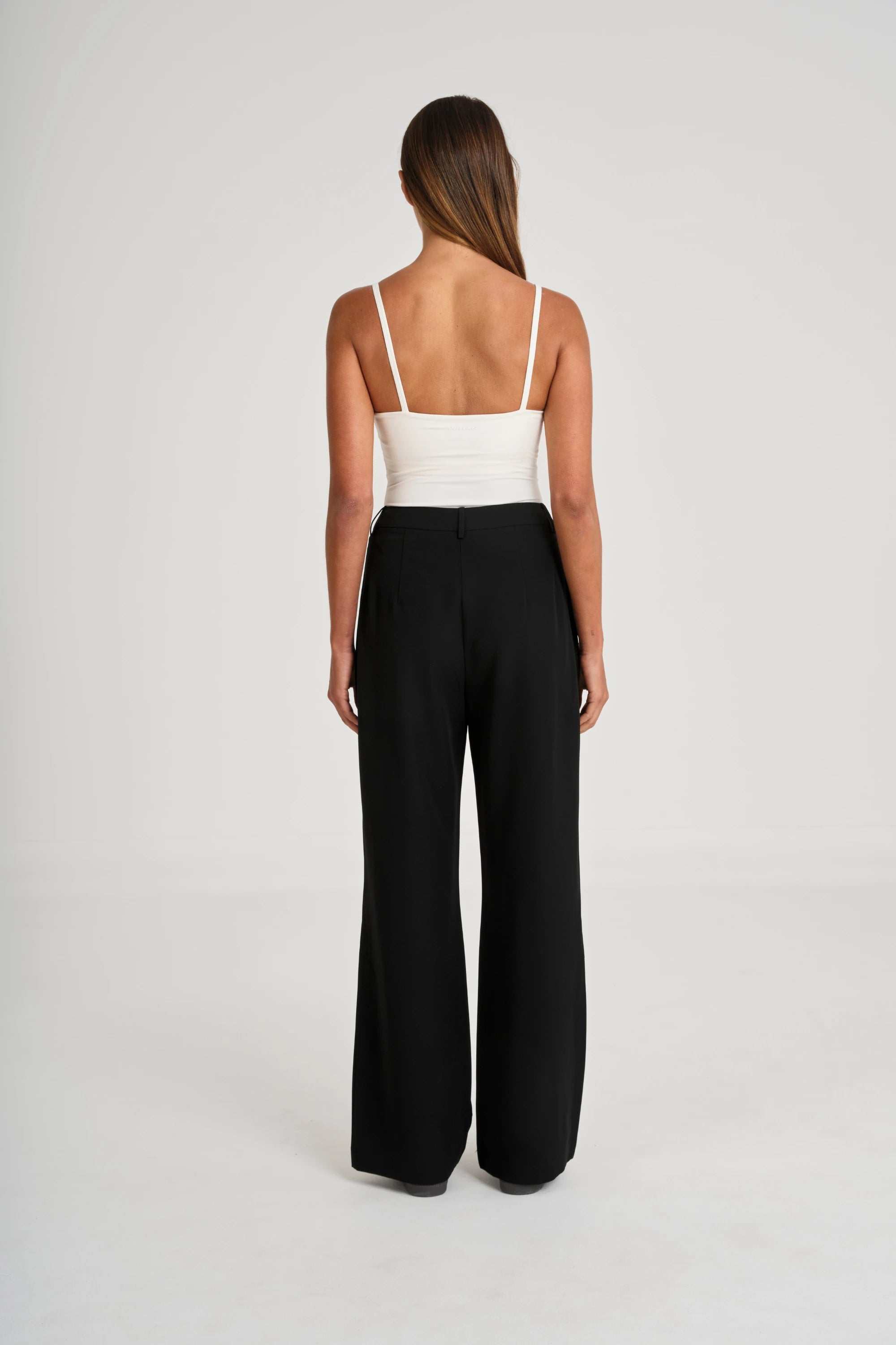 Pin Tuck Longline Pant