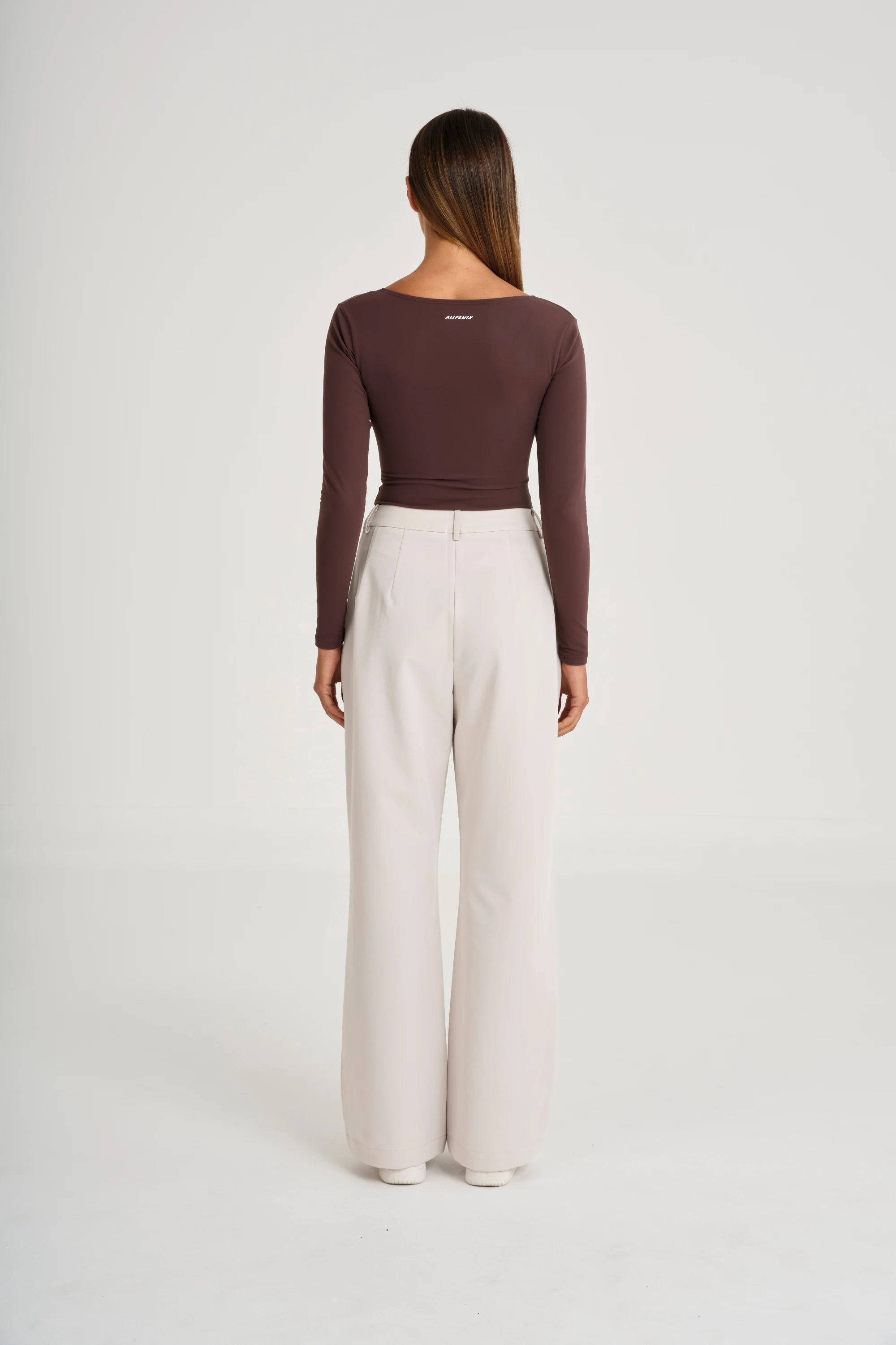 Pin Tuck Longline Pant
