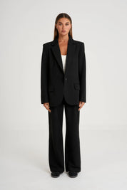 Pin Tuck Longline Pant