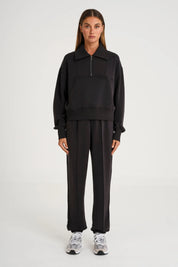 Soft Luxury Cuffed Track Pant