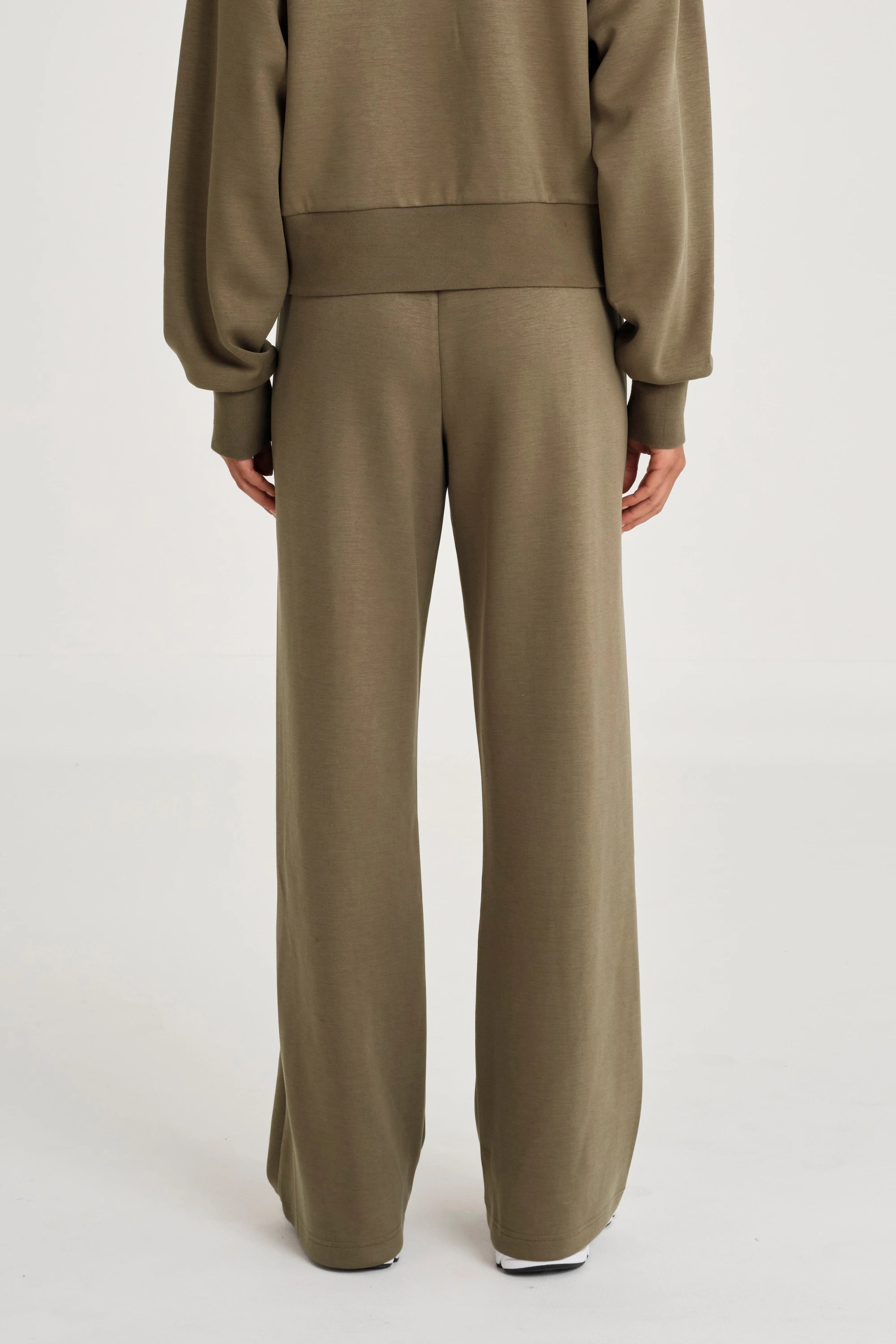 Soft Luxury Wide Leg Track Pant