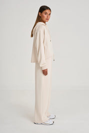 Soft Luxury Wide Leg Track Pant