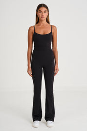 ALLFENIX CloudCore Scoop Neck Flare Jumpsuit