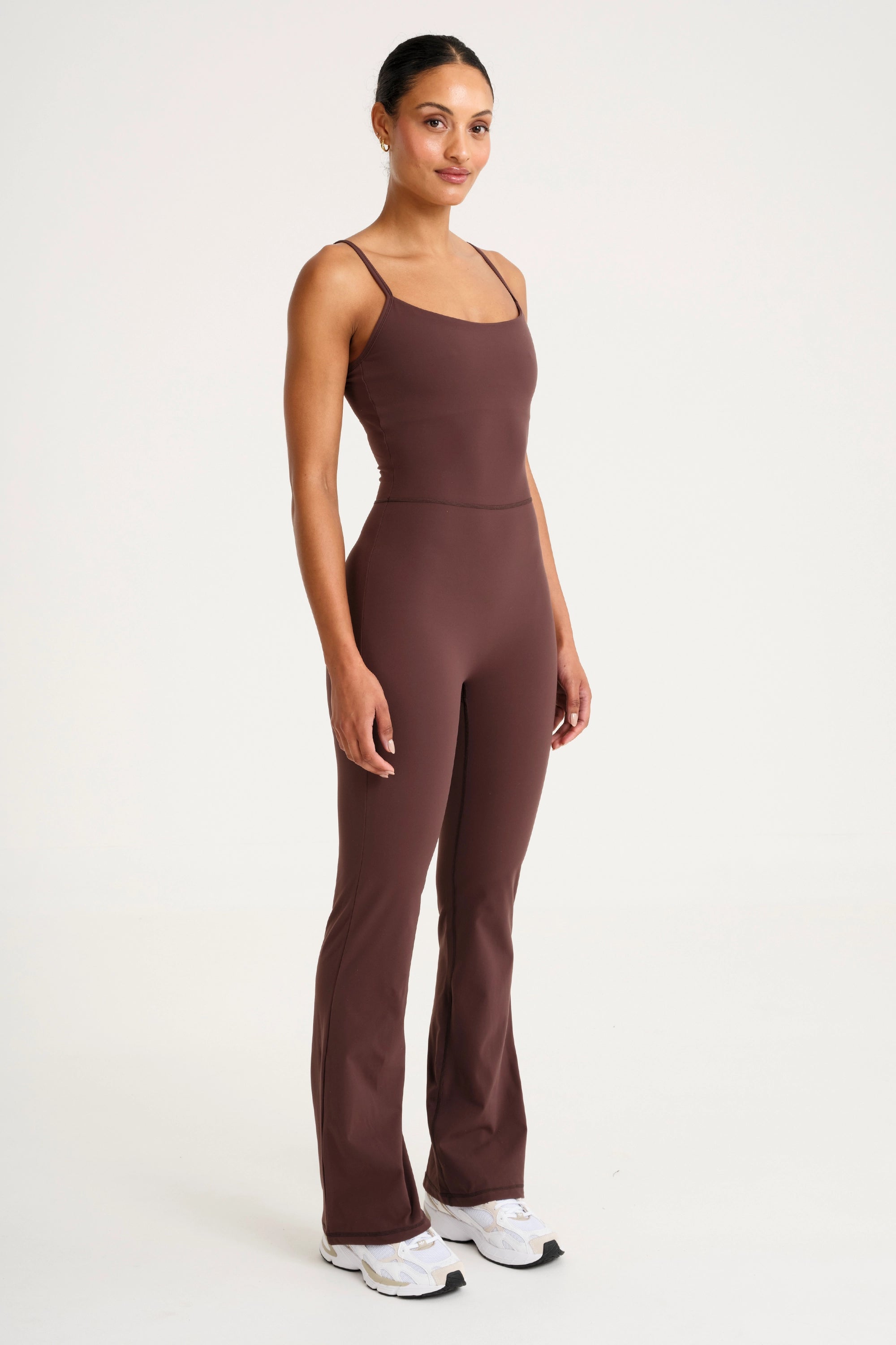 ALLFENIX CloudCore Scoop Neck Flare Jumpsuit